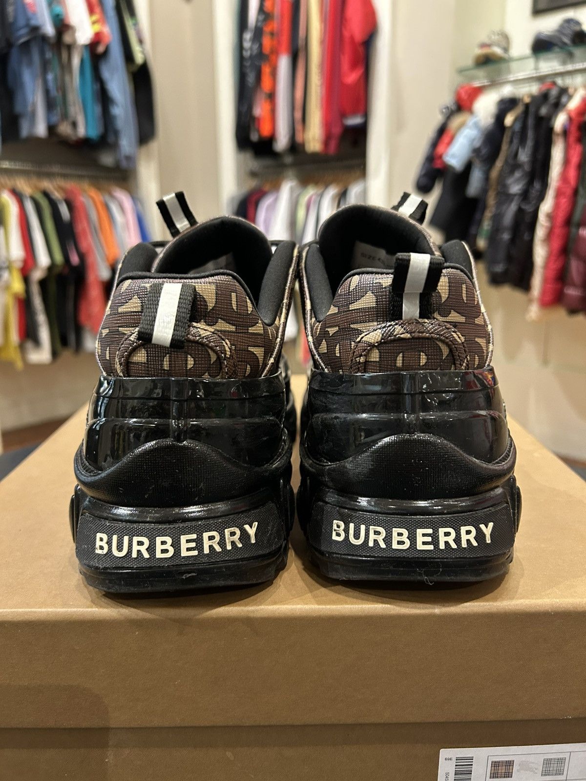 Burberry Burberry Arthur Sneakers Size US 10.5 / EU 43-44 - 3 Thumbnail