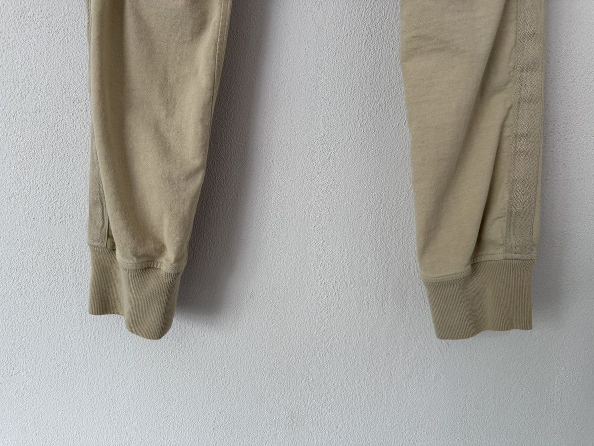Balmain Beige Biker Joggers with Zip Pockets and Ribbed Panels Size US 32 / EU 48 - 4 Thumbnail