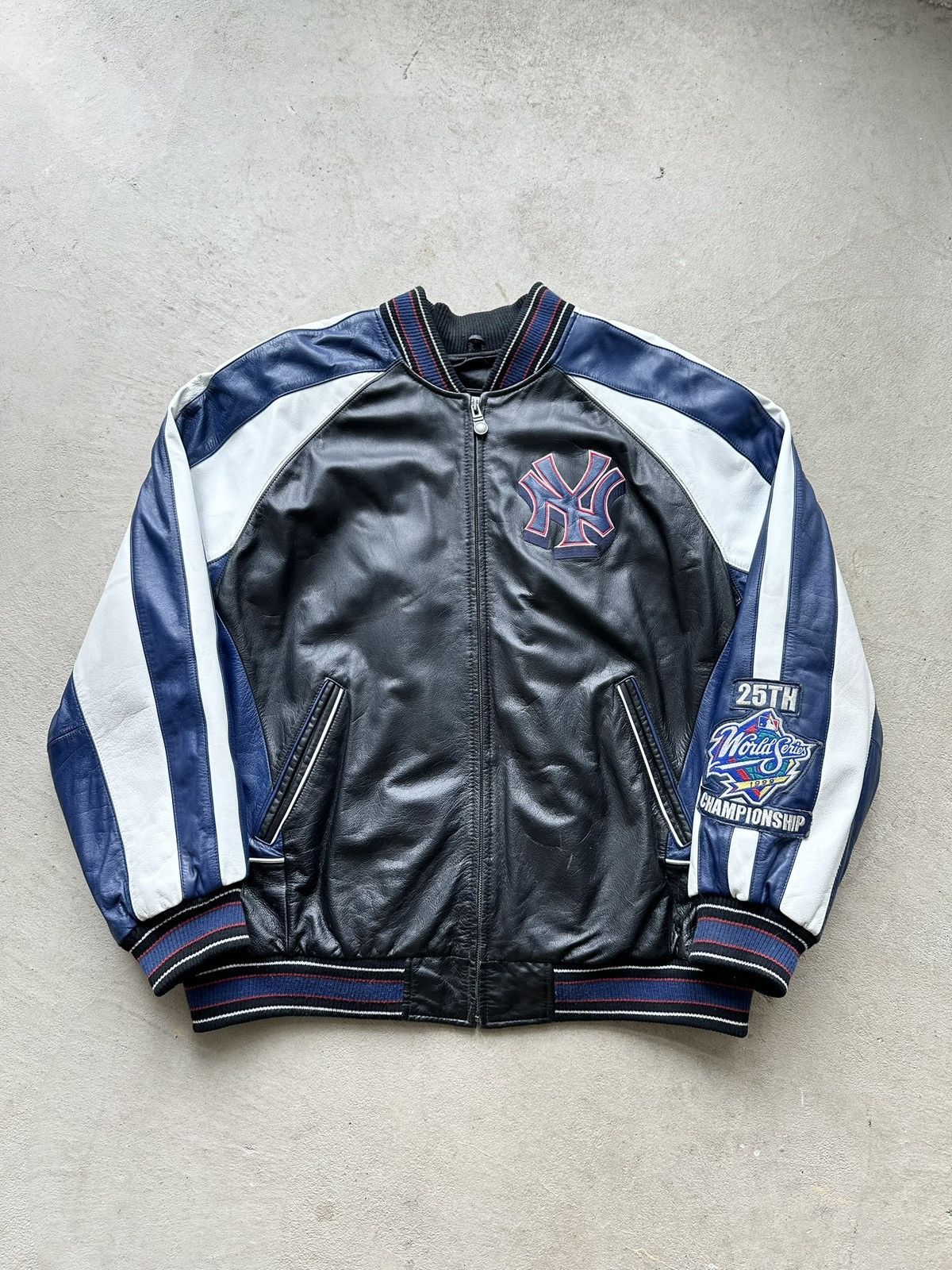 Vintage NY selling Yankees Leather Jacket - RESERVED