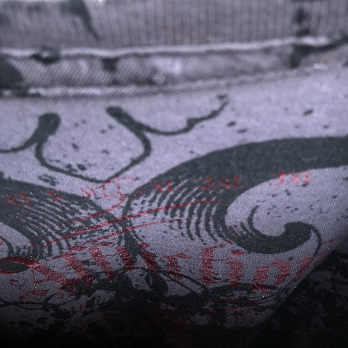 Affliction Y2K AFFLICTION tee emo gothic Size US L / EU 52-54 / 3 - 6 Thumbnail