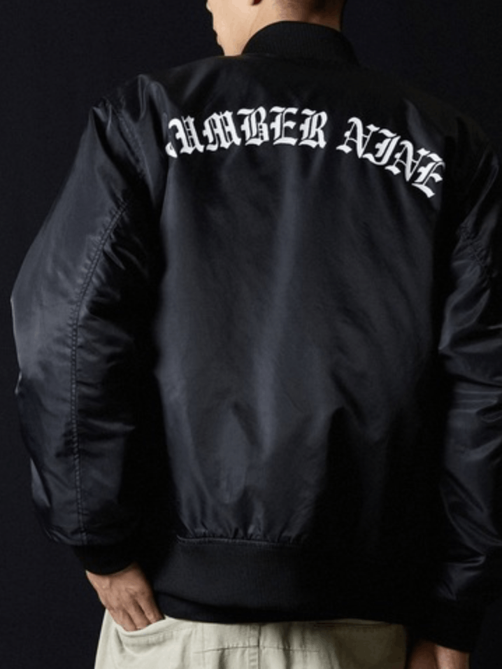 Number (N)ine number nine NYLON PRINTED STADIUM JACKET Size US L / EU 52-54 / 3 - 2 Thumbnail