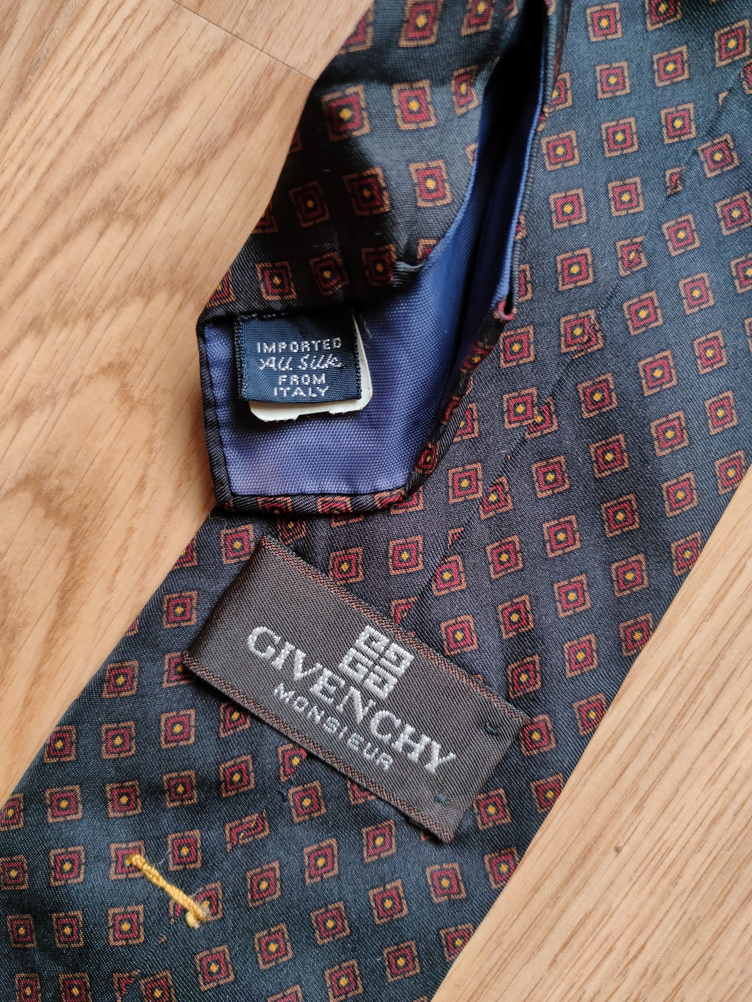 Givenchy Givenchy tie givenchy monsieur vintage tie silk Italy Size ONE SIZE - 5 Thumbnail