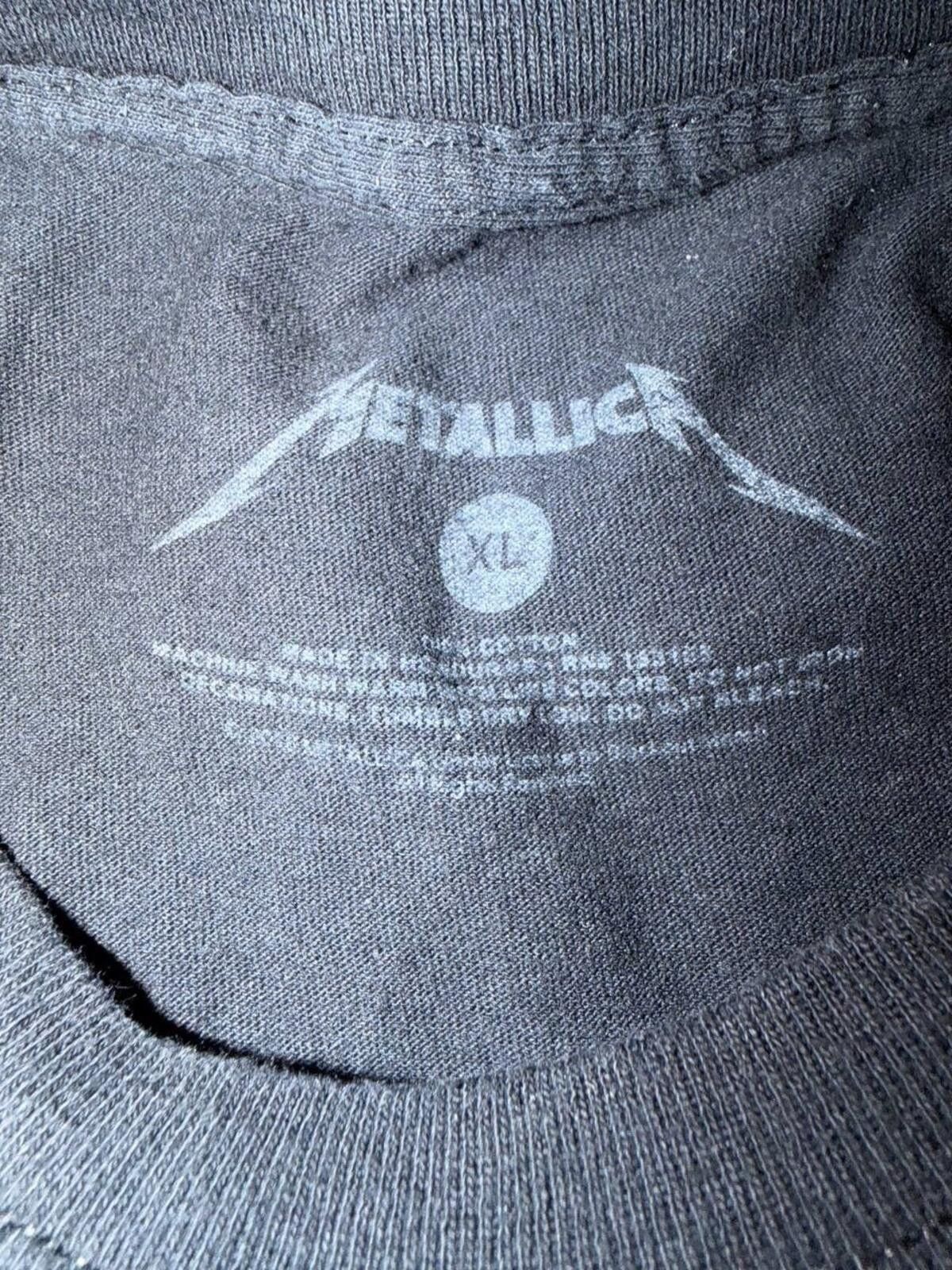 Metallica 2010 Metallica Harvester Of Sorrow TShirt XL Black Band Rock Size US XL / EU 56 / 4 - 3 Thumbnail