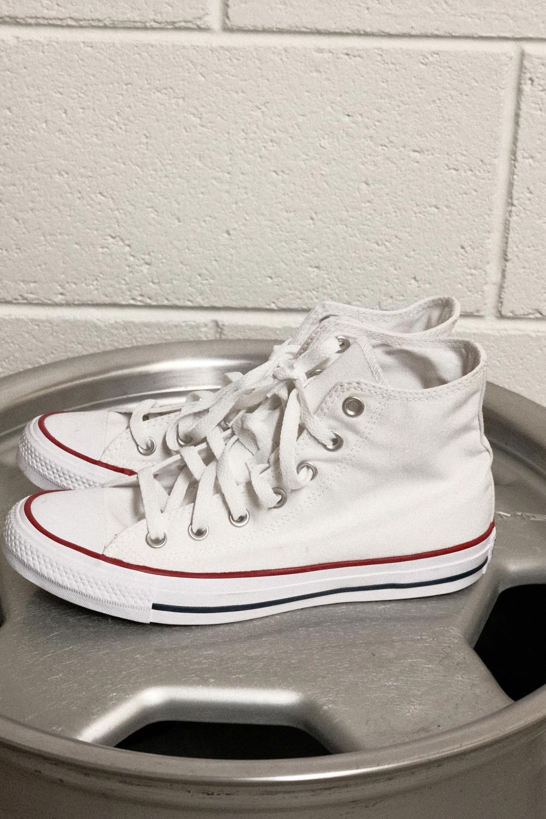 Converse White Converse Chuck Taylor All Star High Top Shoes W8 Size US 8 / IT 38 - 4 Thumbnail