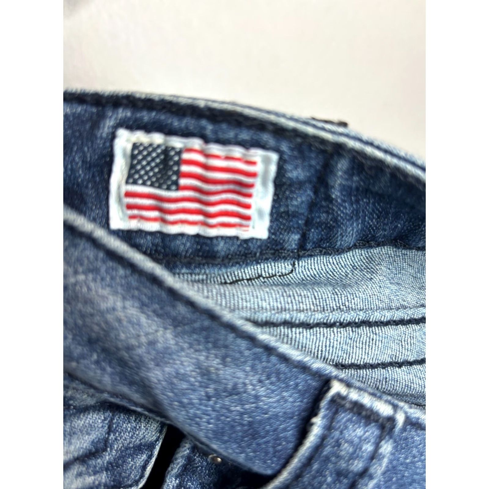 True Religion True Religion Jeans Womens Size 27 Billy Low Rise Belt Loops Denim 3655 USA Made Ready to Wear Size 27" / US 4 / IT 40 - 7 Thumbnail