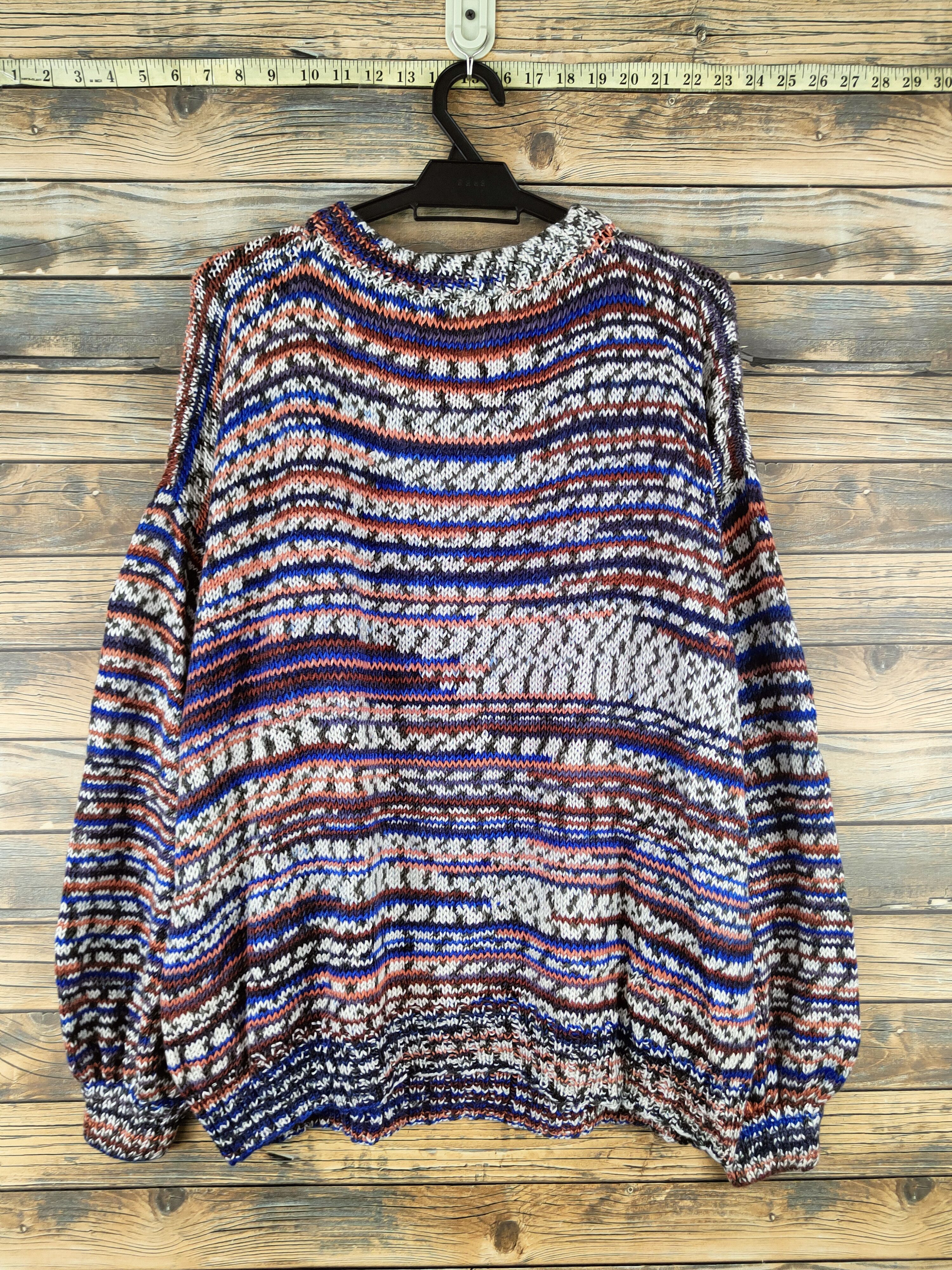 Japanese Brand DL Japan Streetwear vintage Mix Knitwear Sweatshirt #46-852 Size US L / EU 52-54 / 3 - 7 Thumbnail