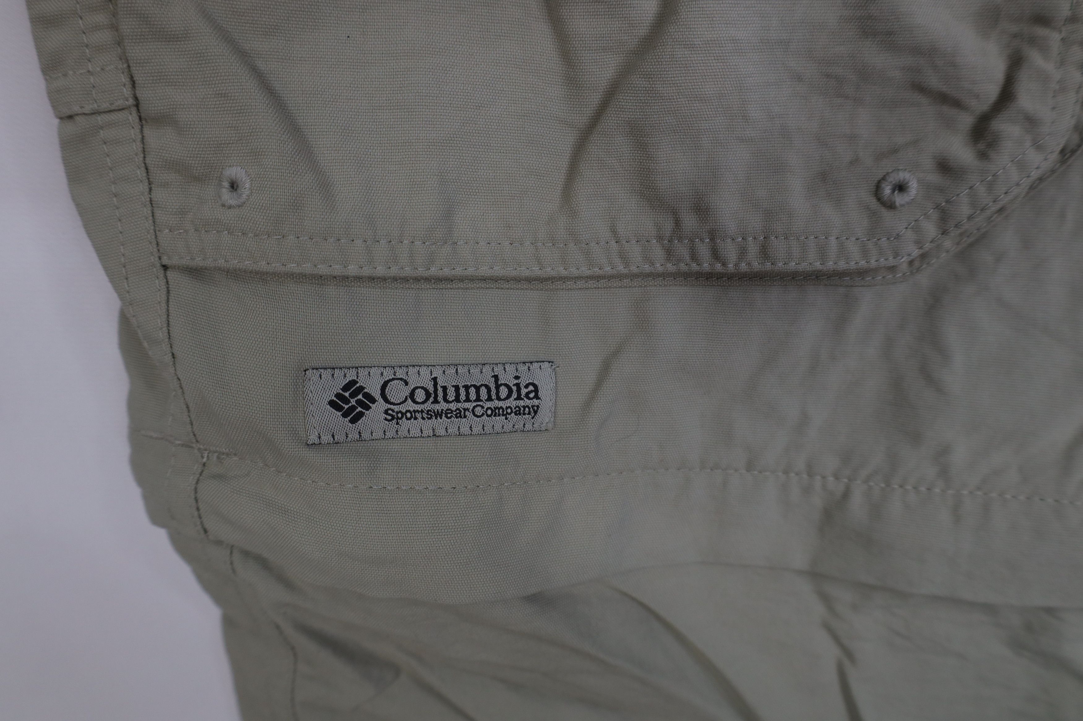 Columbia Vintage 90s Y2K Columbia Convertible Wide Leg Cargo Pants Size US 38 / EU 54 - 5 Thumbnail