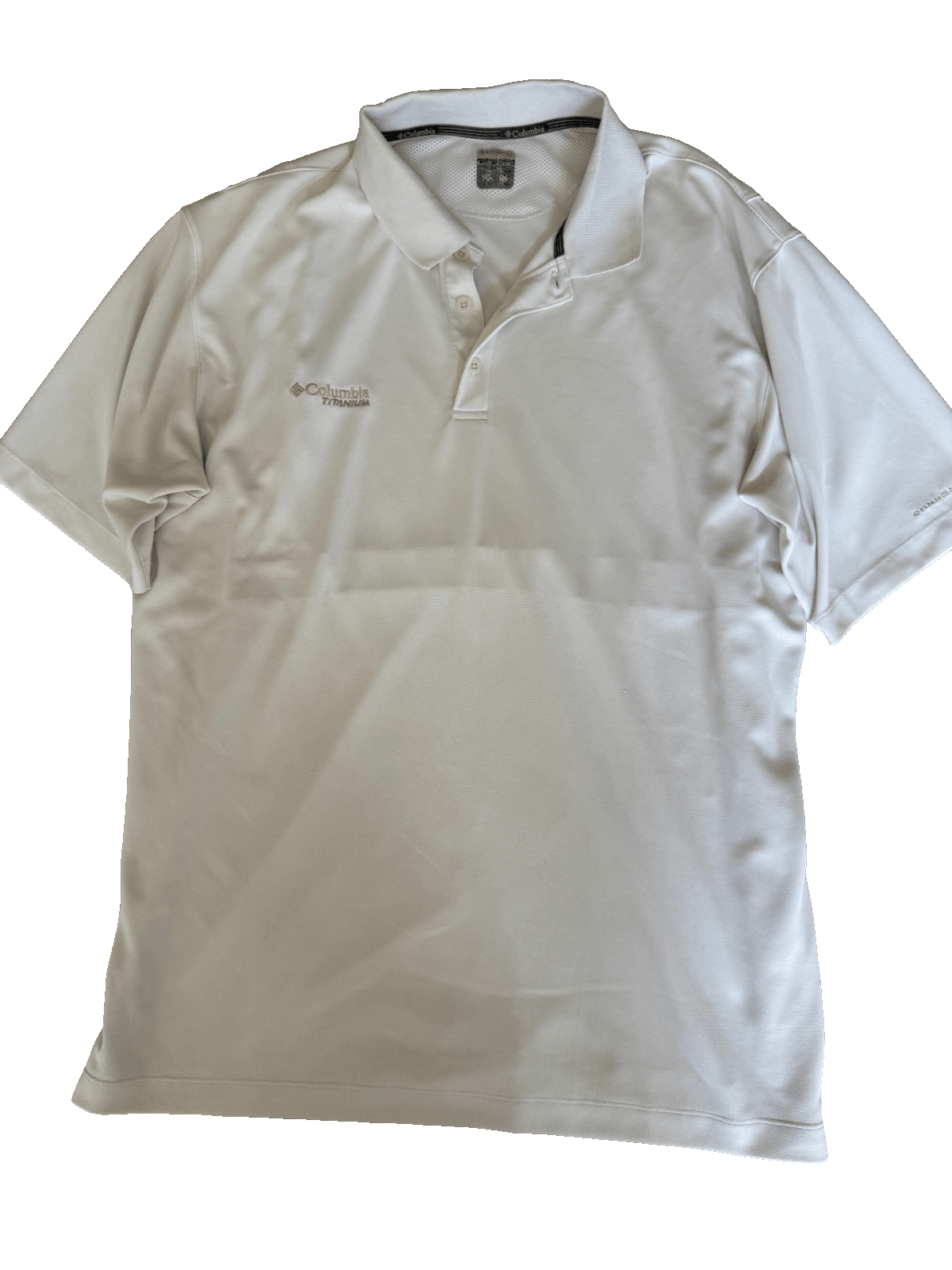 Columbia Columbia Polo Shirt Mens XXL White PFG Titanium Fishing Out Size US XXL / EU 58 / 5 - 1 Thumbnail