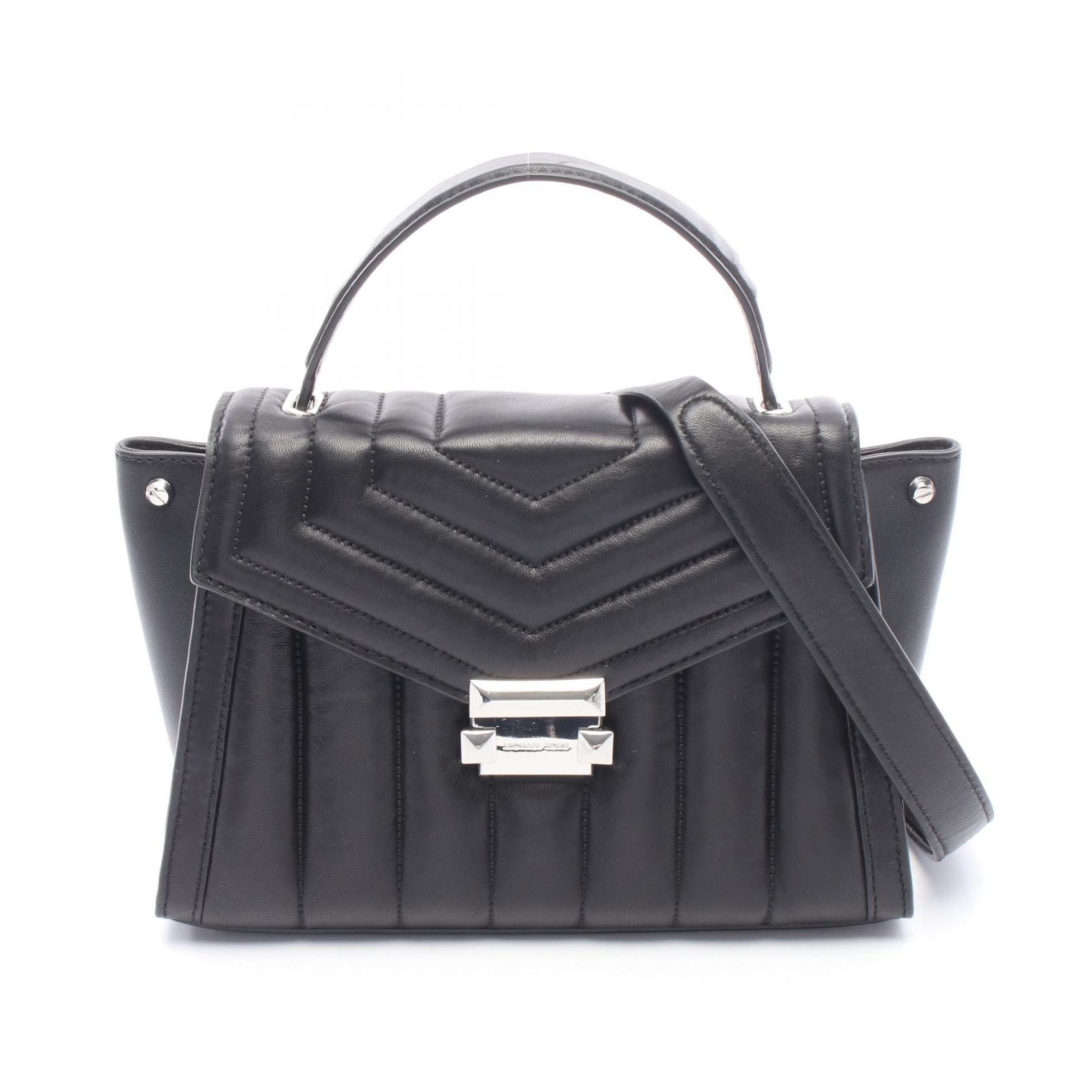 Michael Kors Michael Kors Michael Kors WHITNEY Leather 2way Handbag Leather Handbag DUTY FREE for USA Size ONE SIZE - 1 Thumbnail
