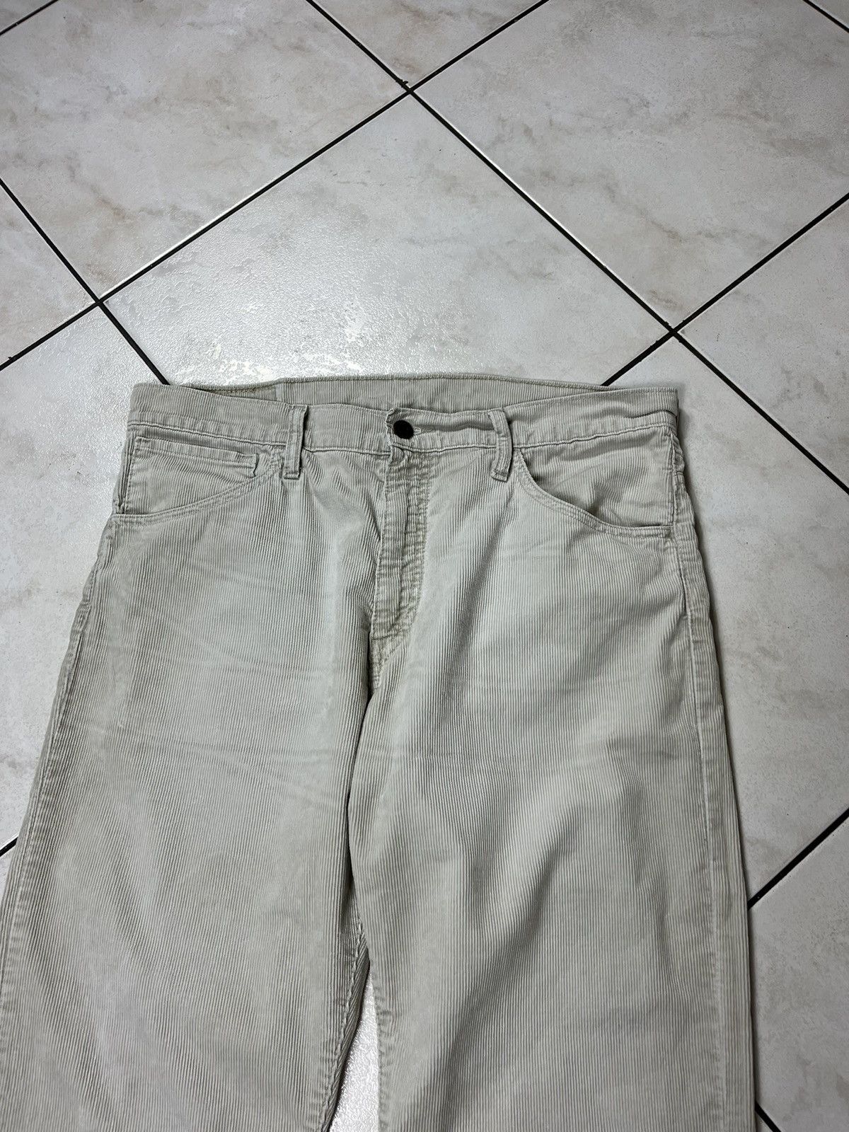 Levi's × Vintage Vintage Levi’s 507 flare corduroy cords y2k pants trousers Size US 34 / EU 50 - 3 Thumbnail