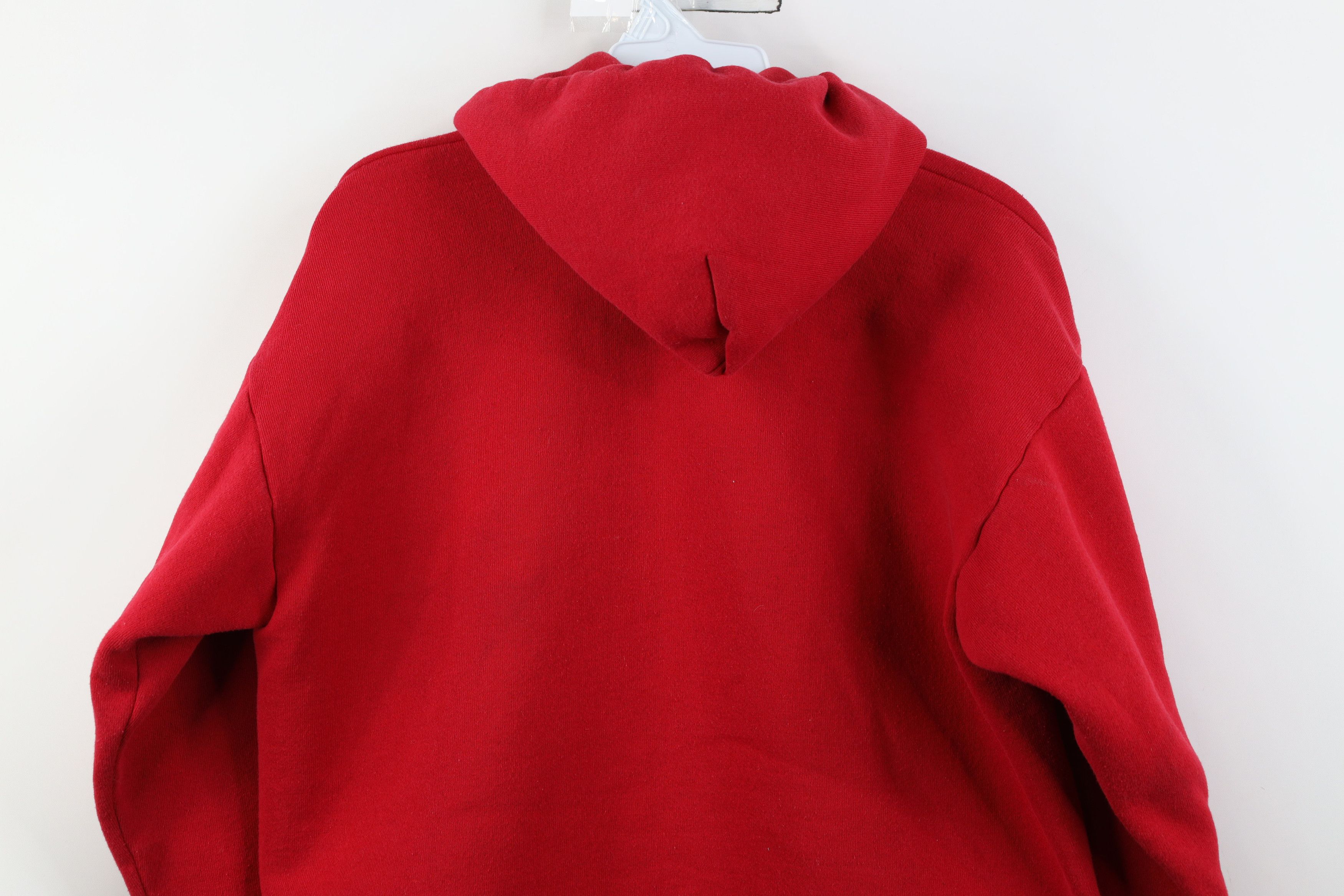 Vintage Vintage 90s USA Olympics Full Zip Hoodie Sweatshirt Red USA Size US S / EU 44-46 / 1 - 14 Thumbnail