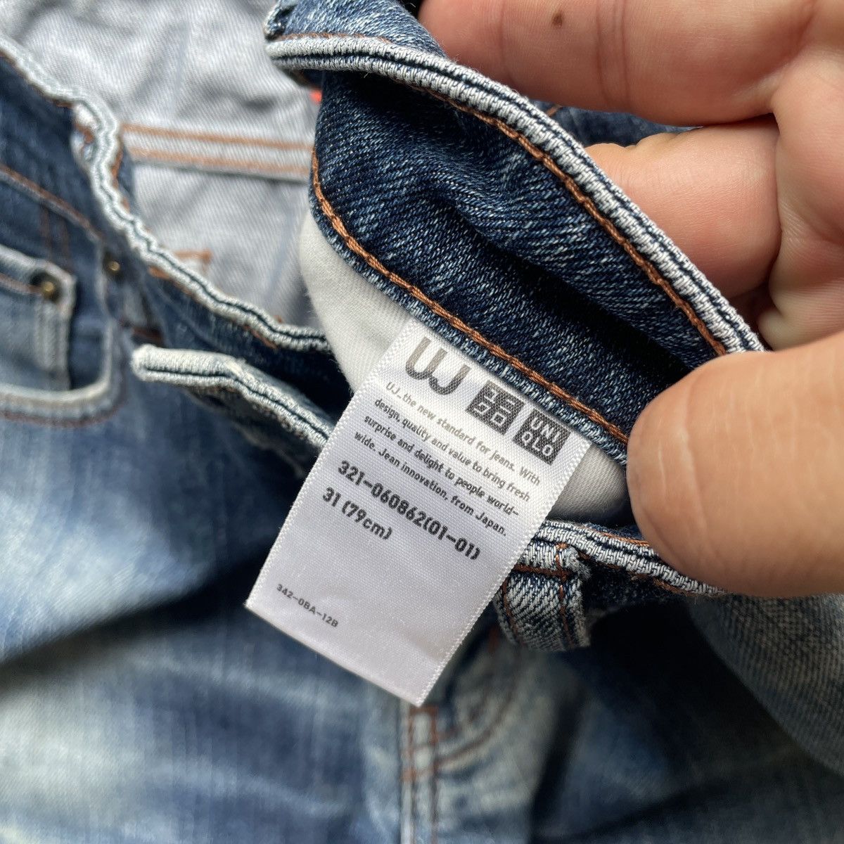 Japanese Brand W32💥 Vintage JAPANESE Rusty Baggy Denim Jeans Pants Size US 32 / EU 48 - 8 Thumbnail