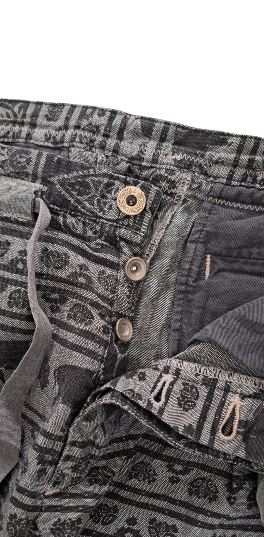 Art Comes First × Paul Smith × Vintage Vintage Paul Smith Red Ear Full Print Pants Size US 32 / EU 48 - 2 Thumbnail