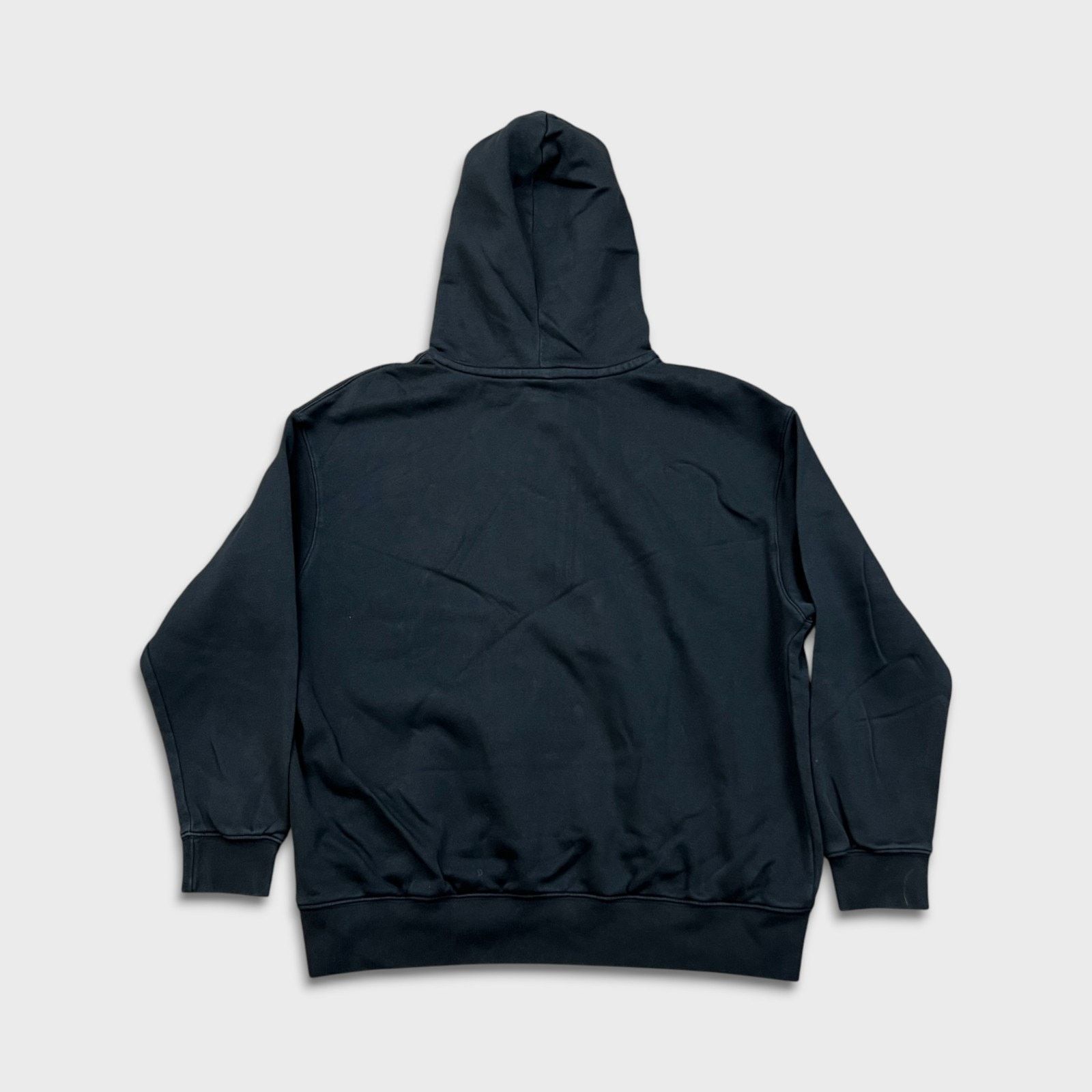 Nike × Vintage Nike Sportswear Hoodie Center Swoosh Pullover Sweatshirt Size M / US 6-8 / IT 42-44 - 4 Thumbnail