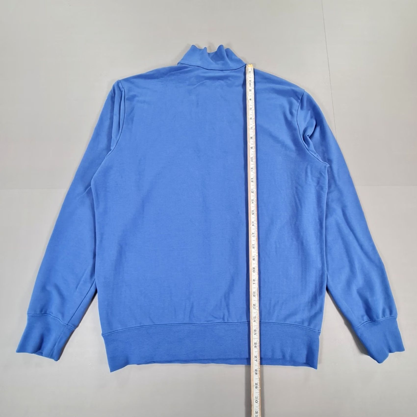 Polo Ralph Lauren Polo Ralph Lauren Jumper Mens Zip Neck Blue Medium 1/4 Zip 1/2 Zip City Classic Designer Retro Size US M / EU 48-50 / 2 - 6 Thumbnail