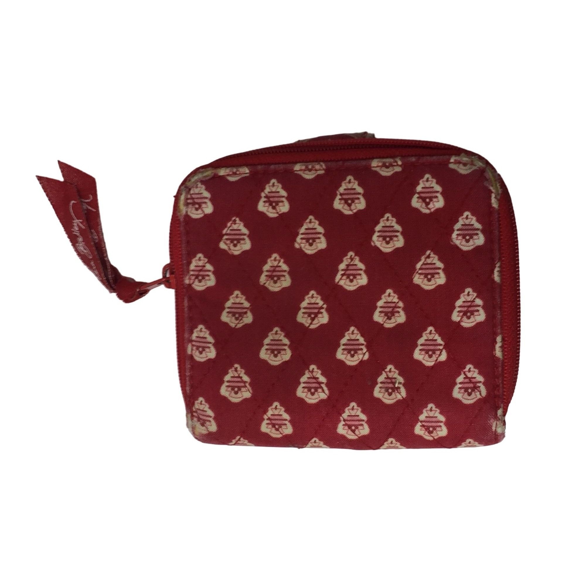 Vera Bradley Womens Red/White Vera Bradley Wallet Size ONE SIZE - 1 Thumbnail
