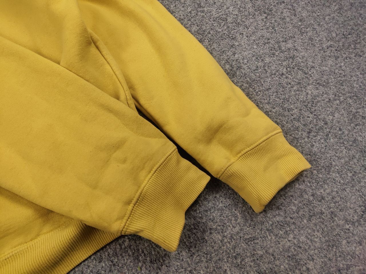 Stussy Vintage Stussy Yellow Hoodie S-Horn Big Logo Size US XS / EU 42 / 0 - 9 Thumbnail