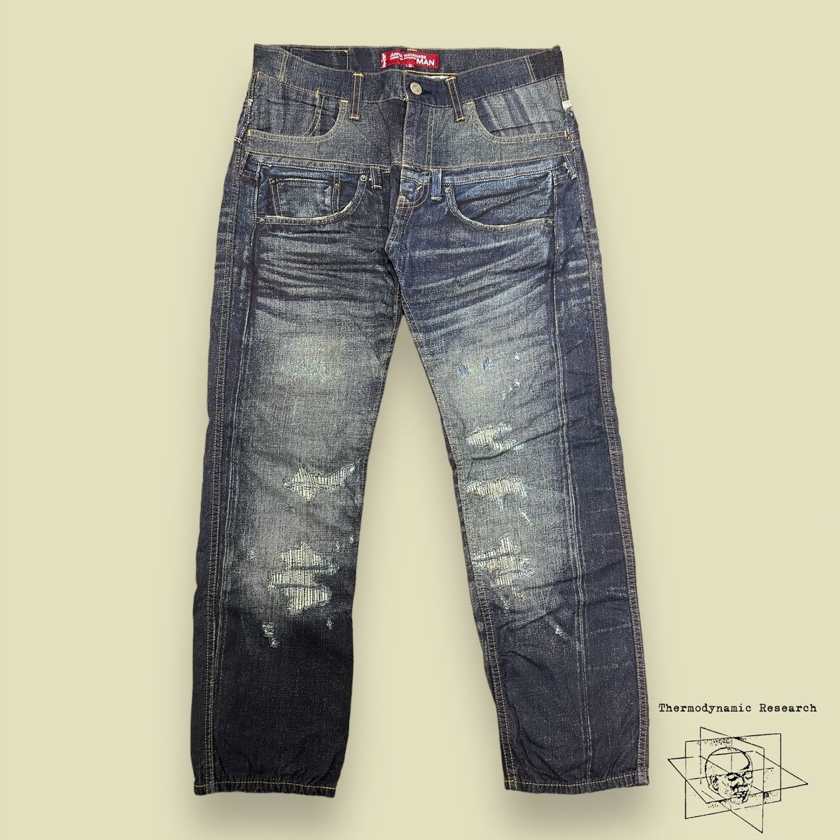 Comme des Garcons × Junya Watanabe × Levi's Junya Watanabe x Levi’s Printed Denim Size US 30 / EU 46 - 1 Thumbnail