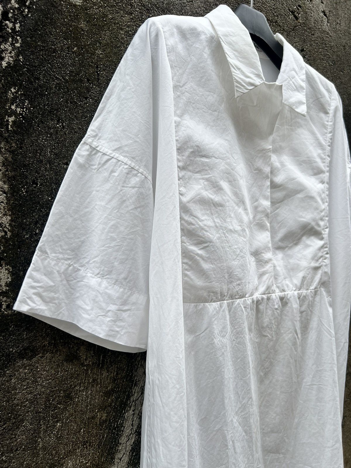 Acne Studios Acne Studios Sena Dry Pop Shirt Dress Size L / US 10 / IT 46 - 5 Thumbnail