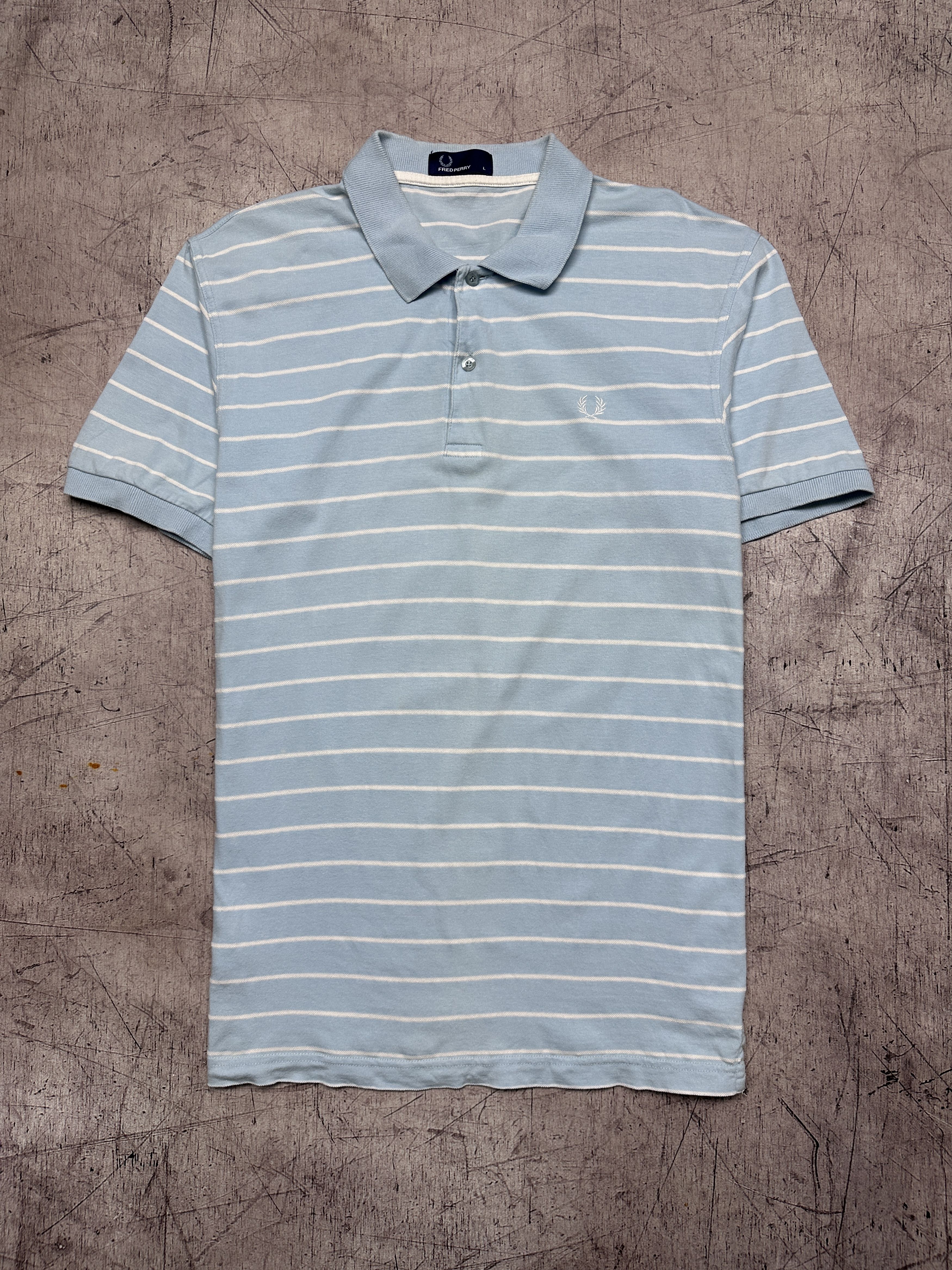 Fred Perry Fred Perry Vintage Mens Striped Polo Shirt Size US L / EU 52-54 / 3 - 1 Thumbnail