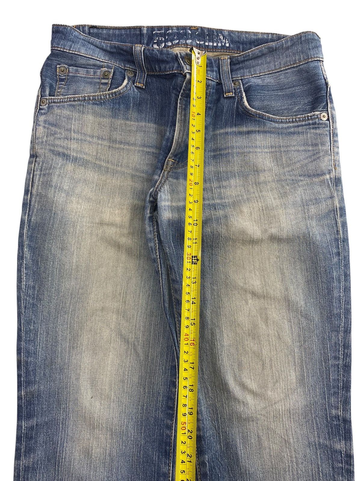 Edwin Edwin Faded Mud Wash Style Loose Jeans Size US 32 / EU 48 - 6 Thumbnail