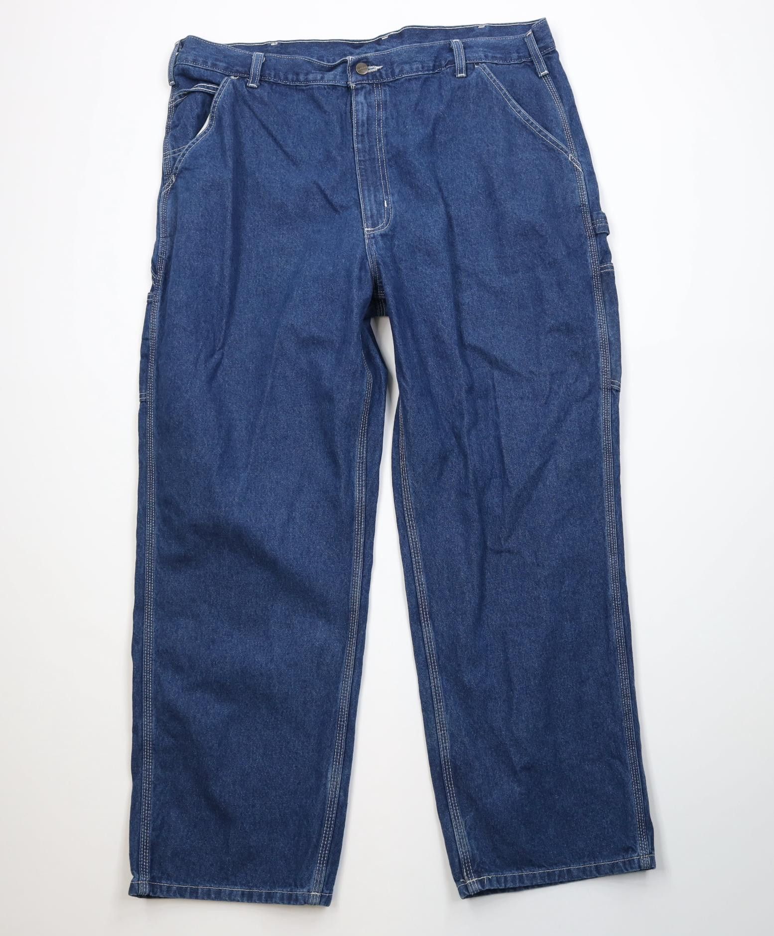 Carhartt Vintage Y2K Carhartt Loose Fit Wide Leg Dungaree Denim Jeans Size US 42 / EU 58 - 1 Thumbnail
