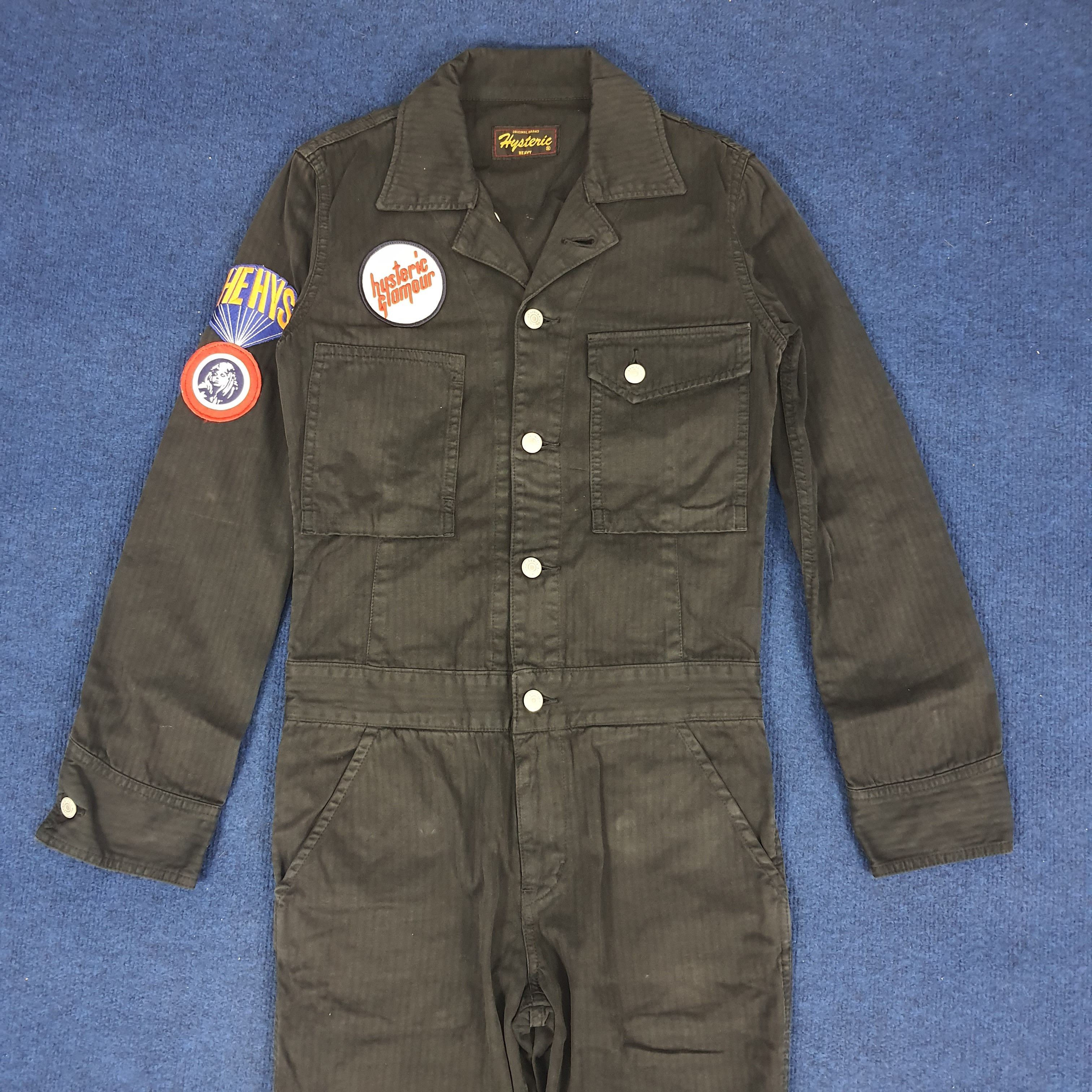 Hysteric Glamour Vintage Hysteric Glamour Evil Patches Coverall C130N6 Size US XS / EU 42 / 0 - 5 Thumbnail