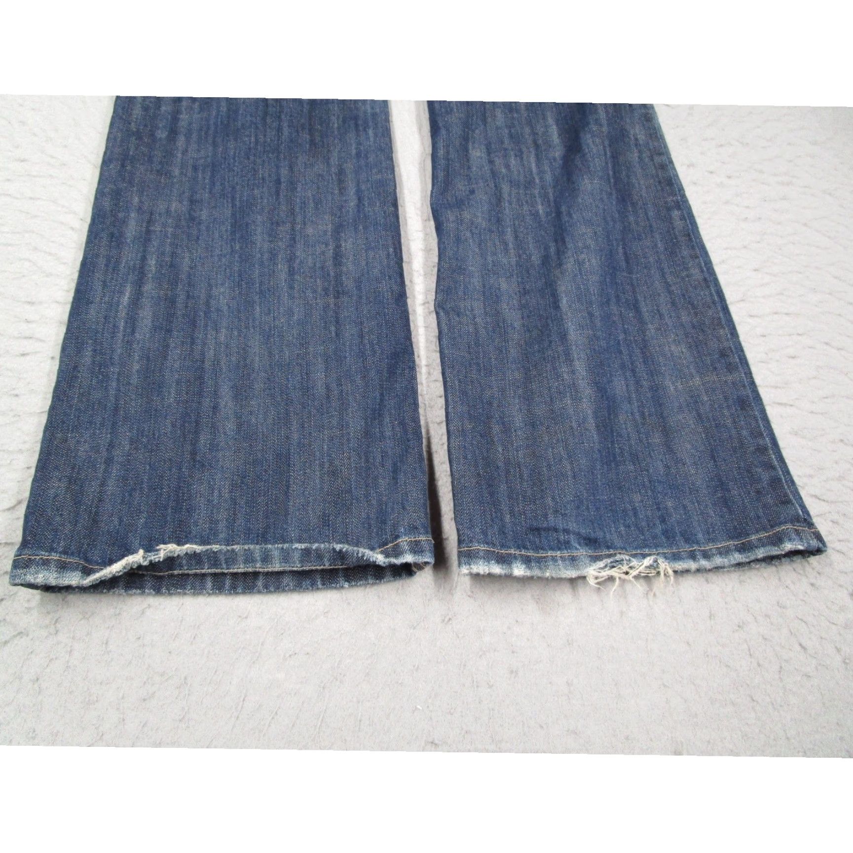 Denime VINTAGE Division E Mens Blue Denim Jeans Straight Leg Medium Wash Size 32 Size US 32 / EU 48 - 7 Thumbnail