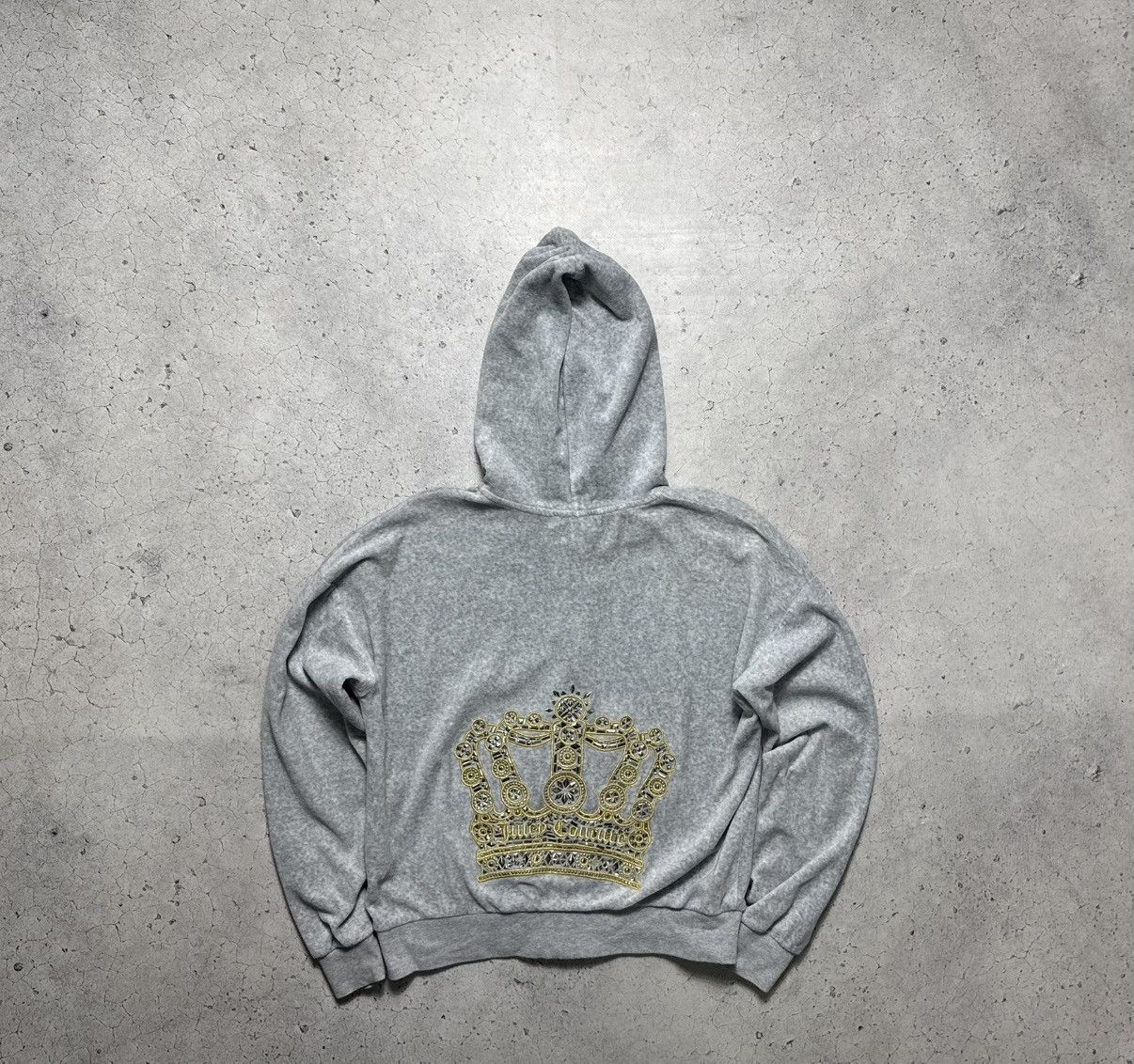 Juicy Couture Juicy Couture Women’s Big Logo Full Zip Hoodie Size M Size M / US 6-8 / IT 42-44 - 1 Thumbnail