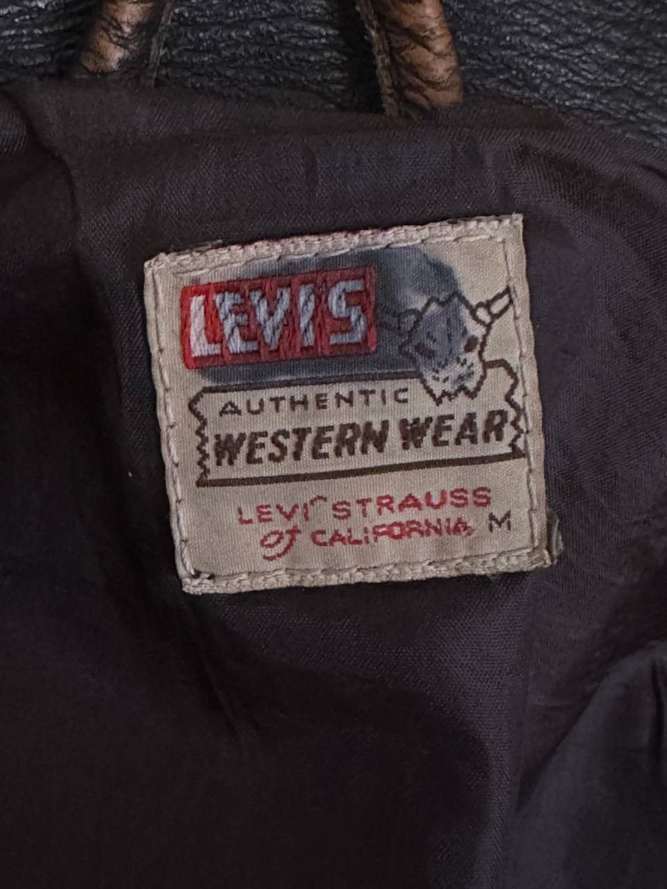 Levi's Vintage Clothing Vintage leather jacket Size 38S - 7 Thumbnail