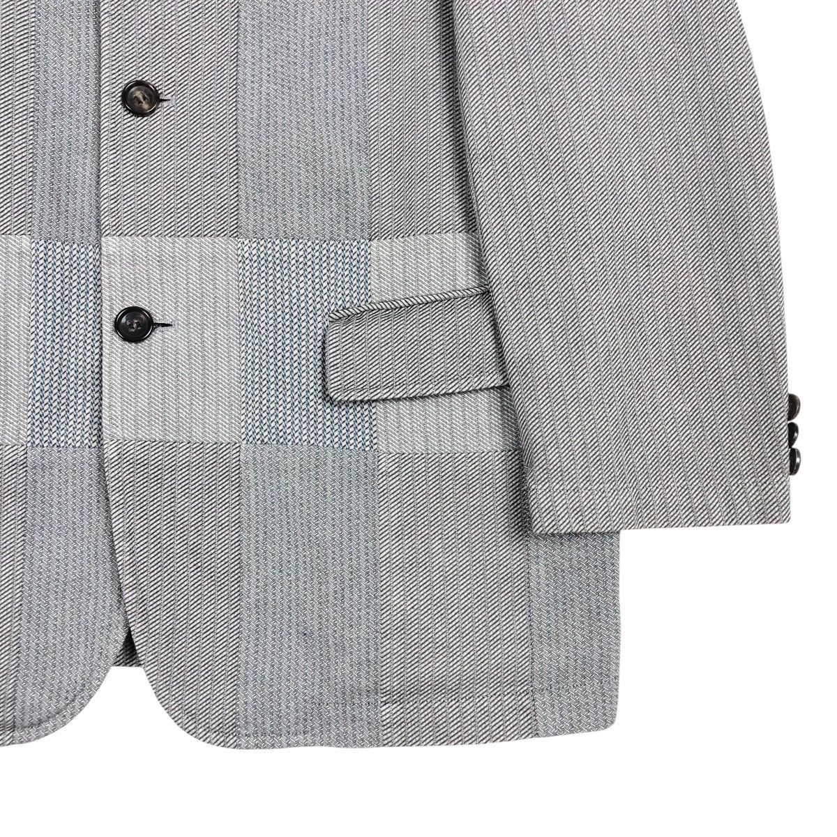Comme des Garcons Homme Vintage Comme Des Garcons Homme 2000 S/S Patchwork Jacket Size US M / EU 48-50 / 2 - 5 Thumbnail