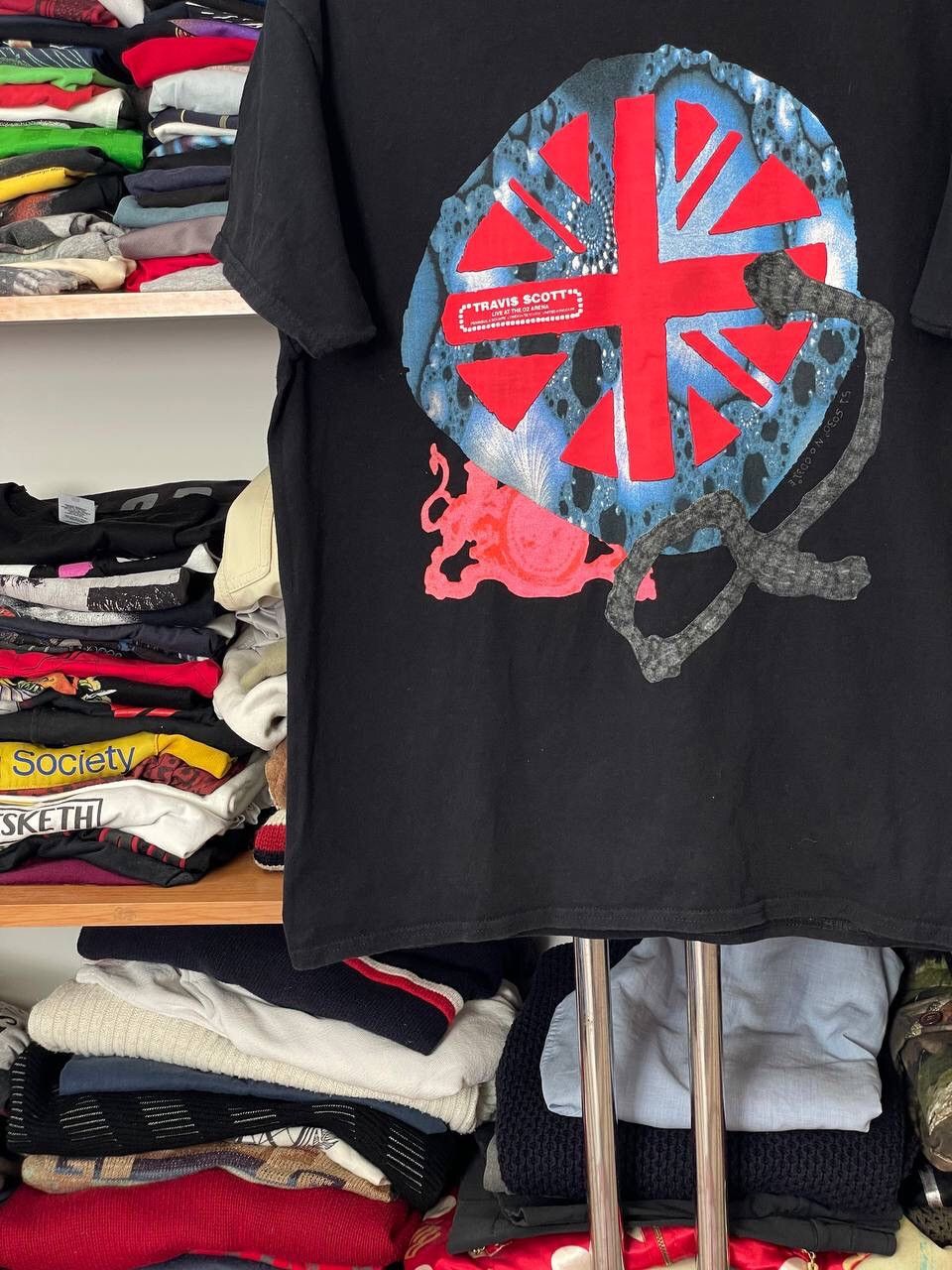 Rap Tees × Travis Scott LONDON EXCLUSIVE UTOPIA O2 LIVE TRAVIS SCOTT Size US M / EU 48-50 / 2 - 5 Thumbnail