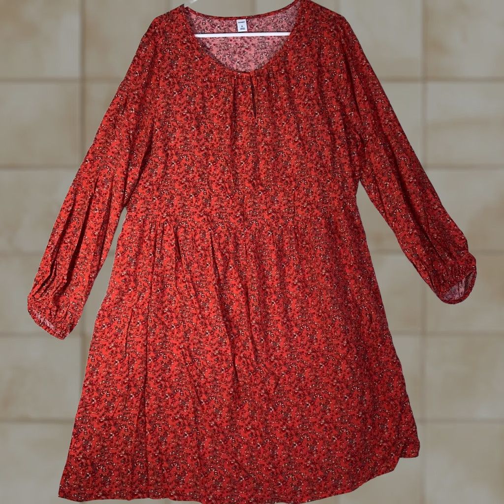 old navy orange floral dress Medium pink and sleeveless with pockets Old Navy Womens Floral Summer