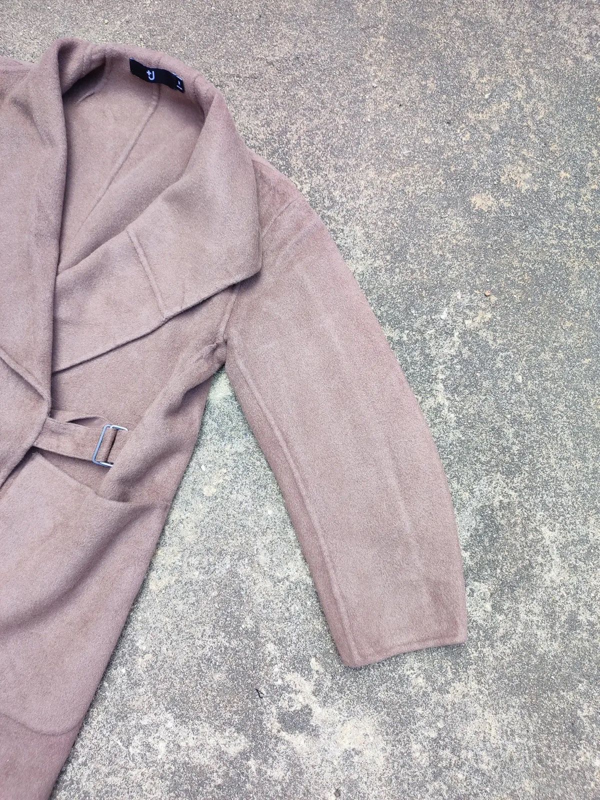 Jil Sander × Uniqlo UNIQLO +J Wool Blend Drape Coat – Brown (FW20) Size US M / EU 48-50 / 2 - 5 Thumbnail