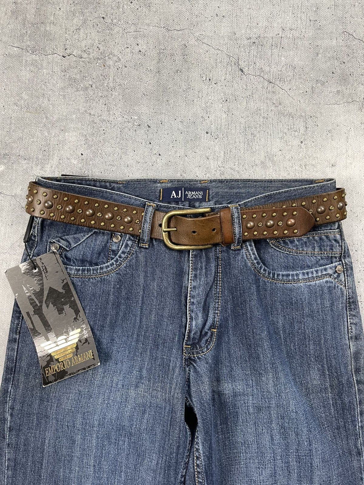 Japanese Brand × Vintage Vintage Y2K Bb.Simon Style Punk Cross Logo 🤎belt Japanese Size ONE SIZE - 1 Thumbnail