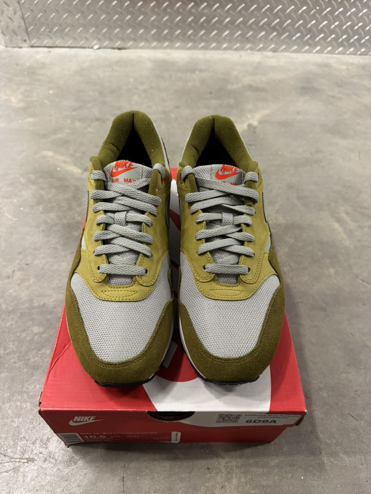 Nike Nike Air Max 1 Premium Retro Green Curry Size 10.5 Size US 10.5 / EU 43-44 - 4 Thumbnail