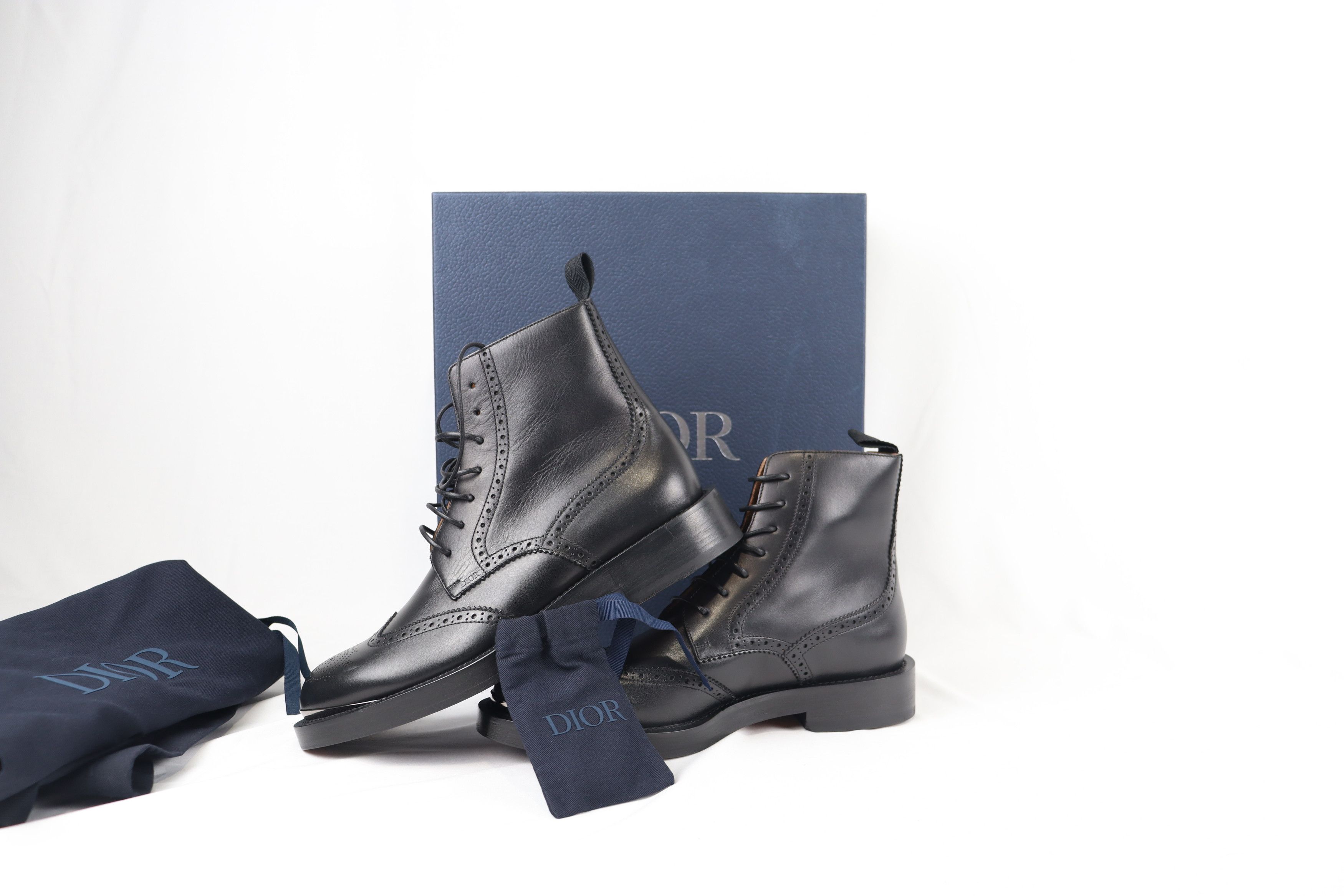 image of Dior O1Rshd11223 Evidence Boots In Black, Men's (Size 9)