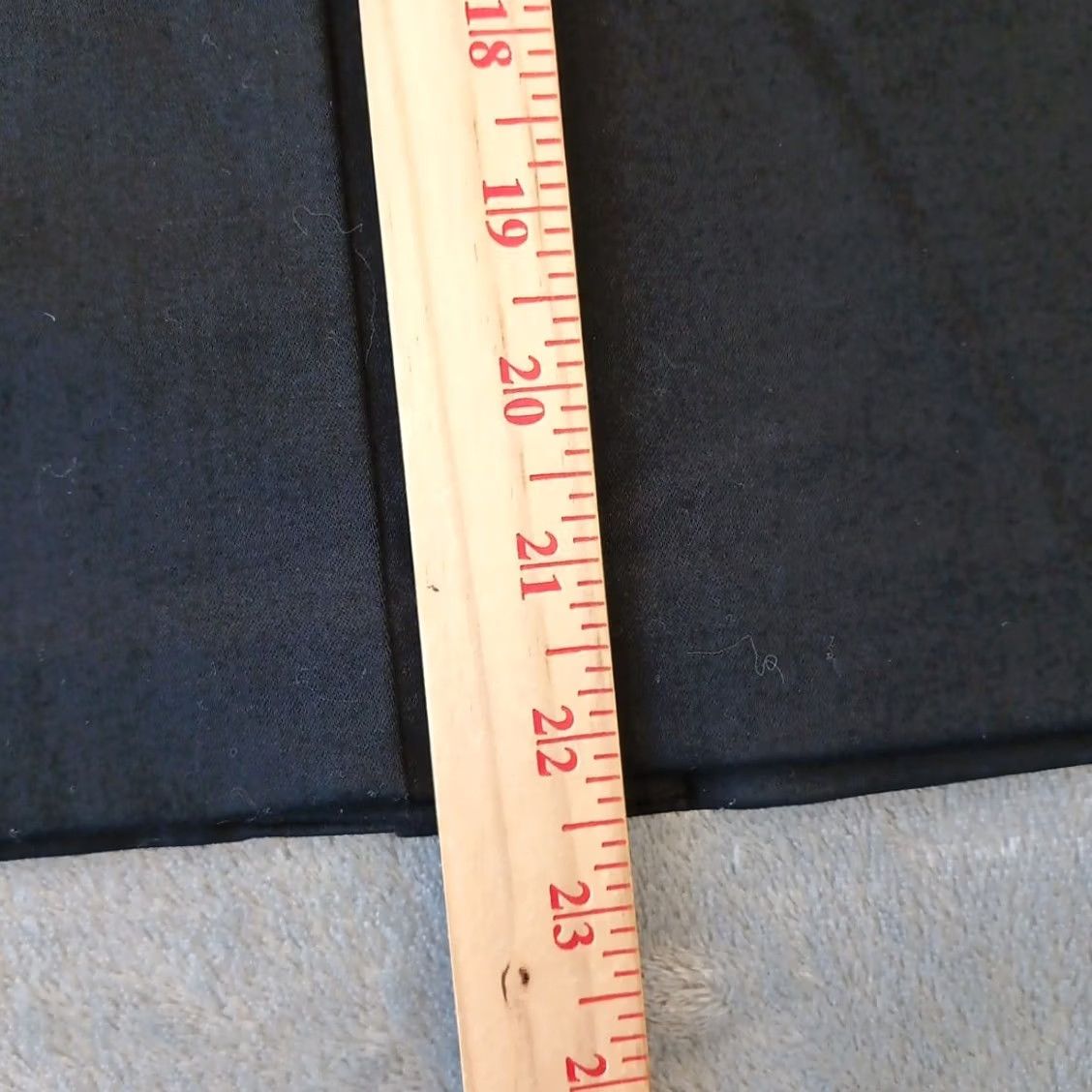 Pendleton Pendleton Skirt Knee Length Black Cotton Blend Size 16P 10 Regular Slit Pencil Women Vintage No N/A Size 32" / US 10 / IT 46 - 4 Thumbnail