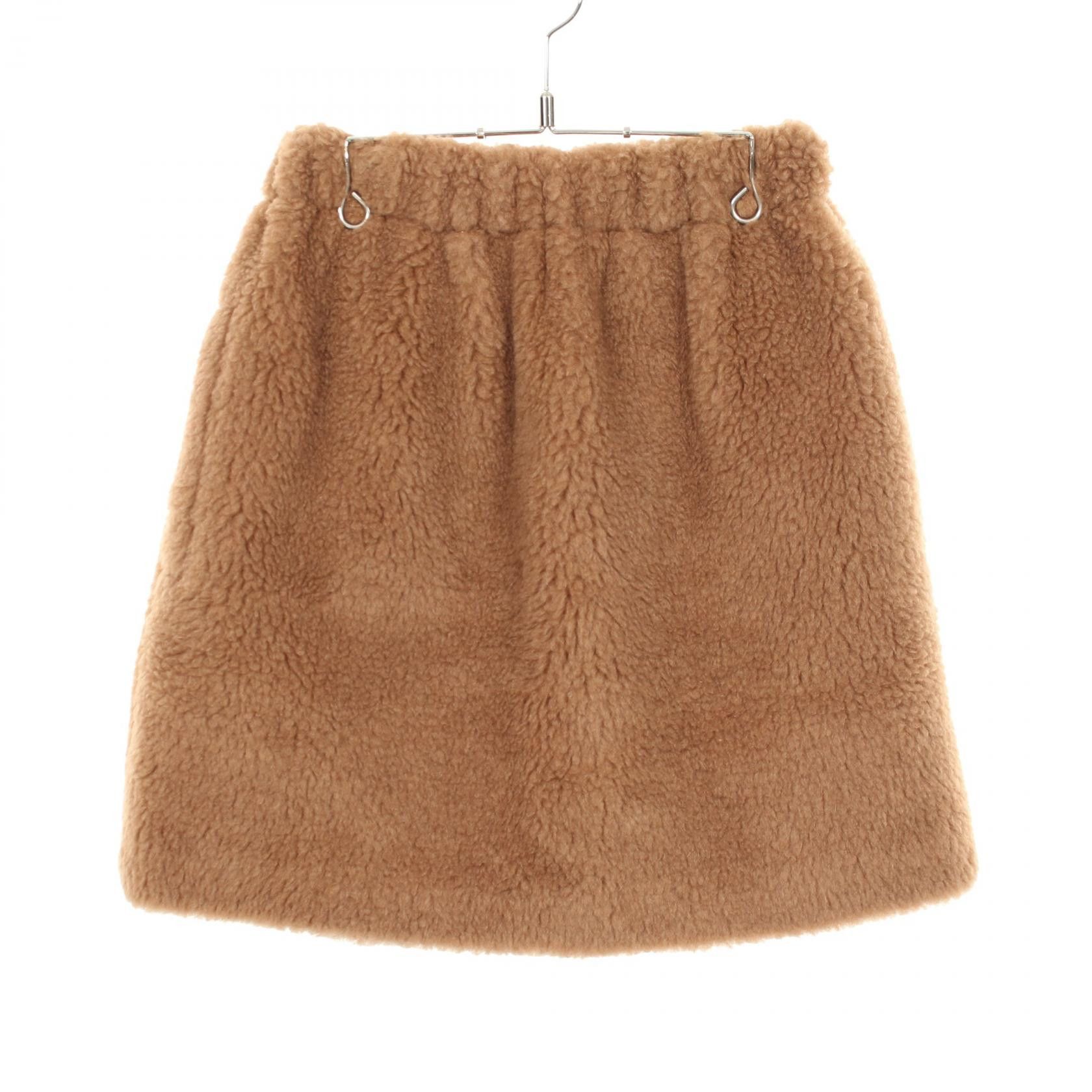 Max Mara Max Mara Max Mara Teddy Bear Camel Skirt Fur Skirts DUTY FREE for USA Size ONE SIZE - 1 Thumbnail