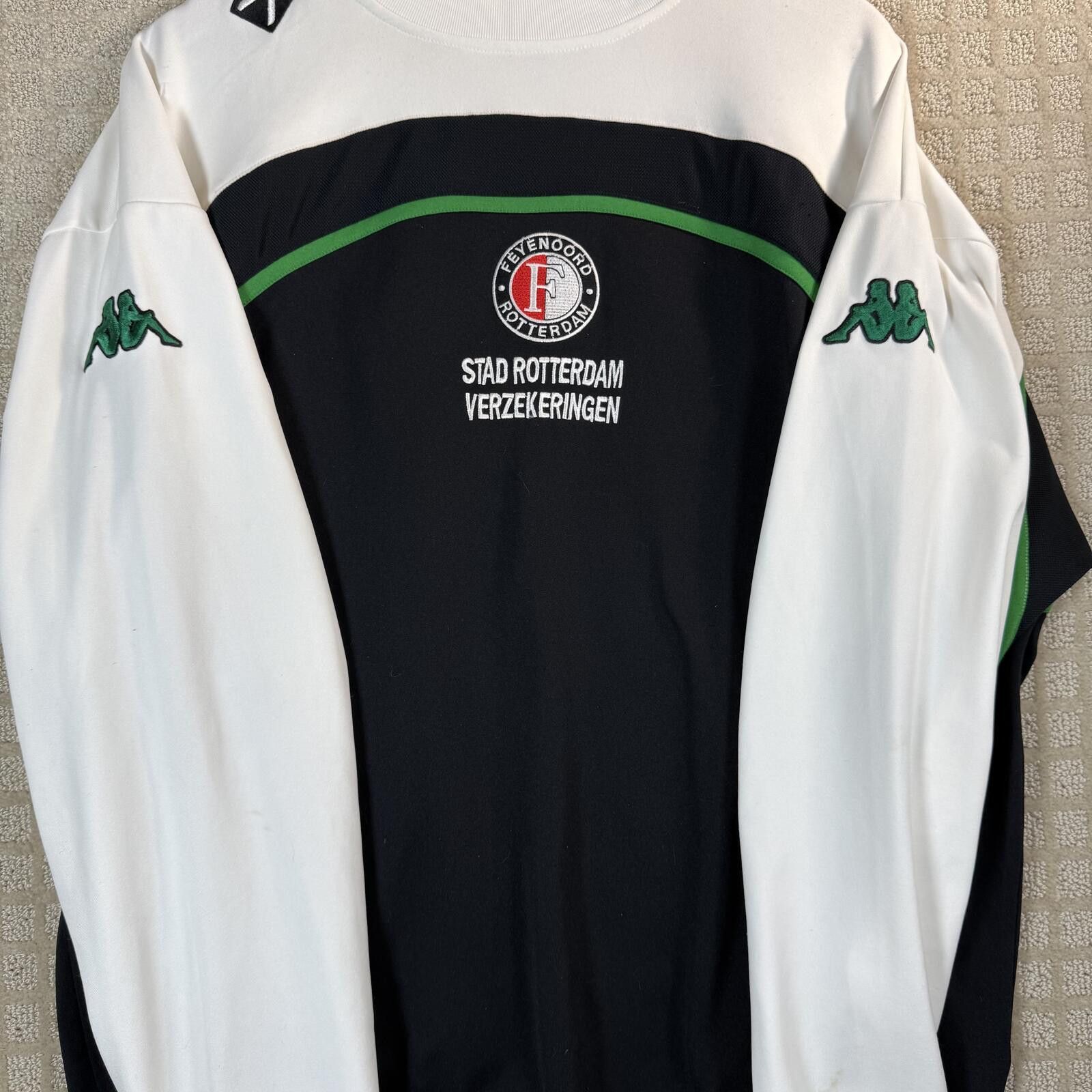Kappa Vintage Kappa Feyenoord Rotterdam Pullover Sweater XXXL Size US XXL / EU 58 / 5 - 3 Thumbnail