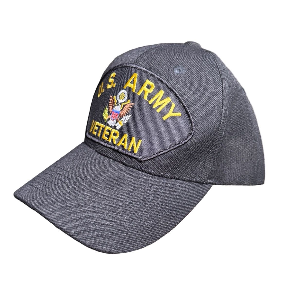 Vintage US Air Force Veteran Patch Hat Cap Snapback USA Size ONE SIZE - 2 Thumbnail