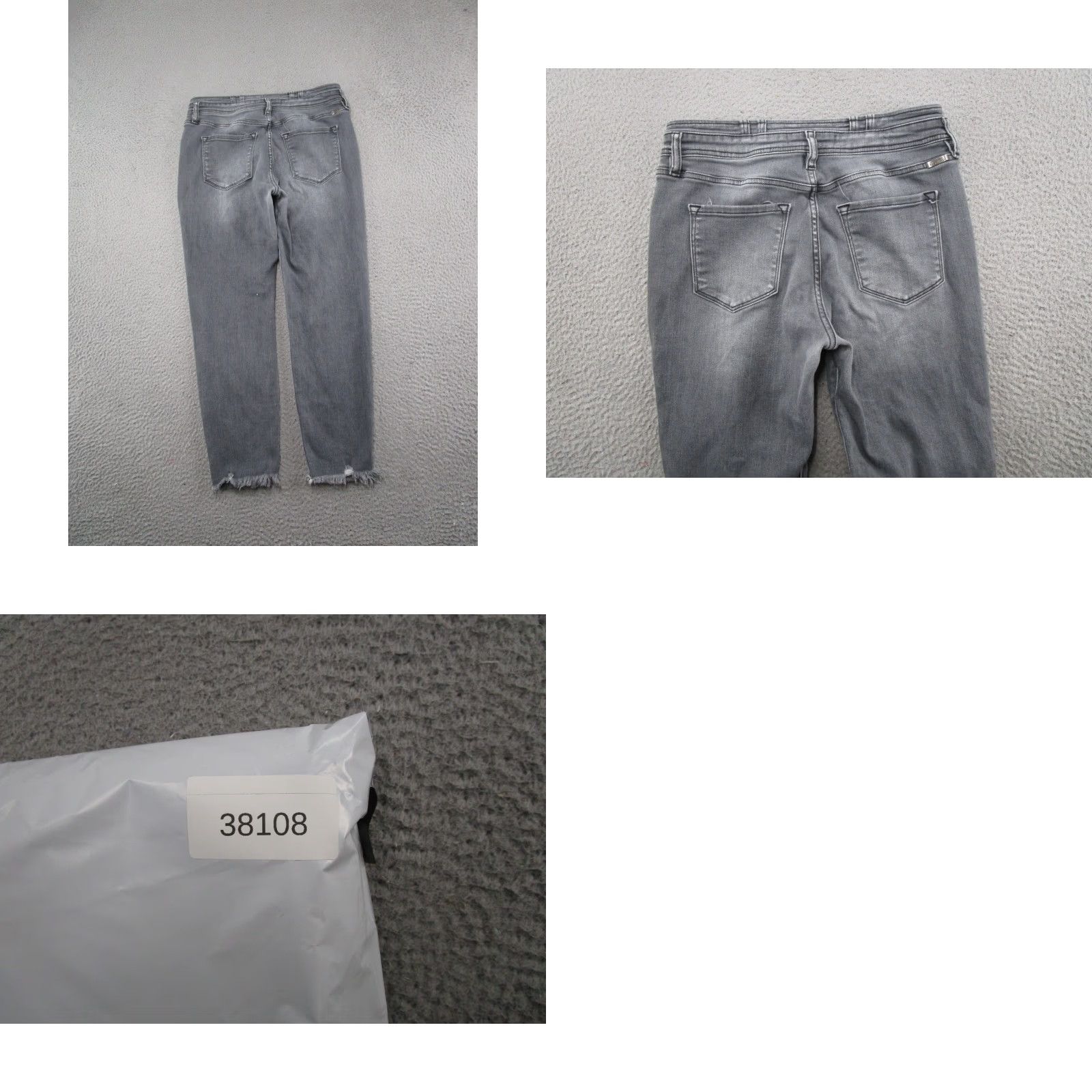Vintage Kancan Jeans Womens High Rise Black Stretch Denim Size 30 Skinny Regular 5-Pocket Logo Denim Brand KanCan Womens Jeans Size 30" / US 8 / IT 44 - 9 Thumbnail