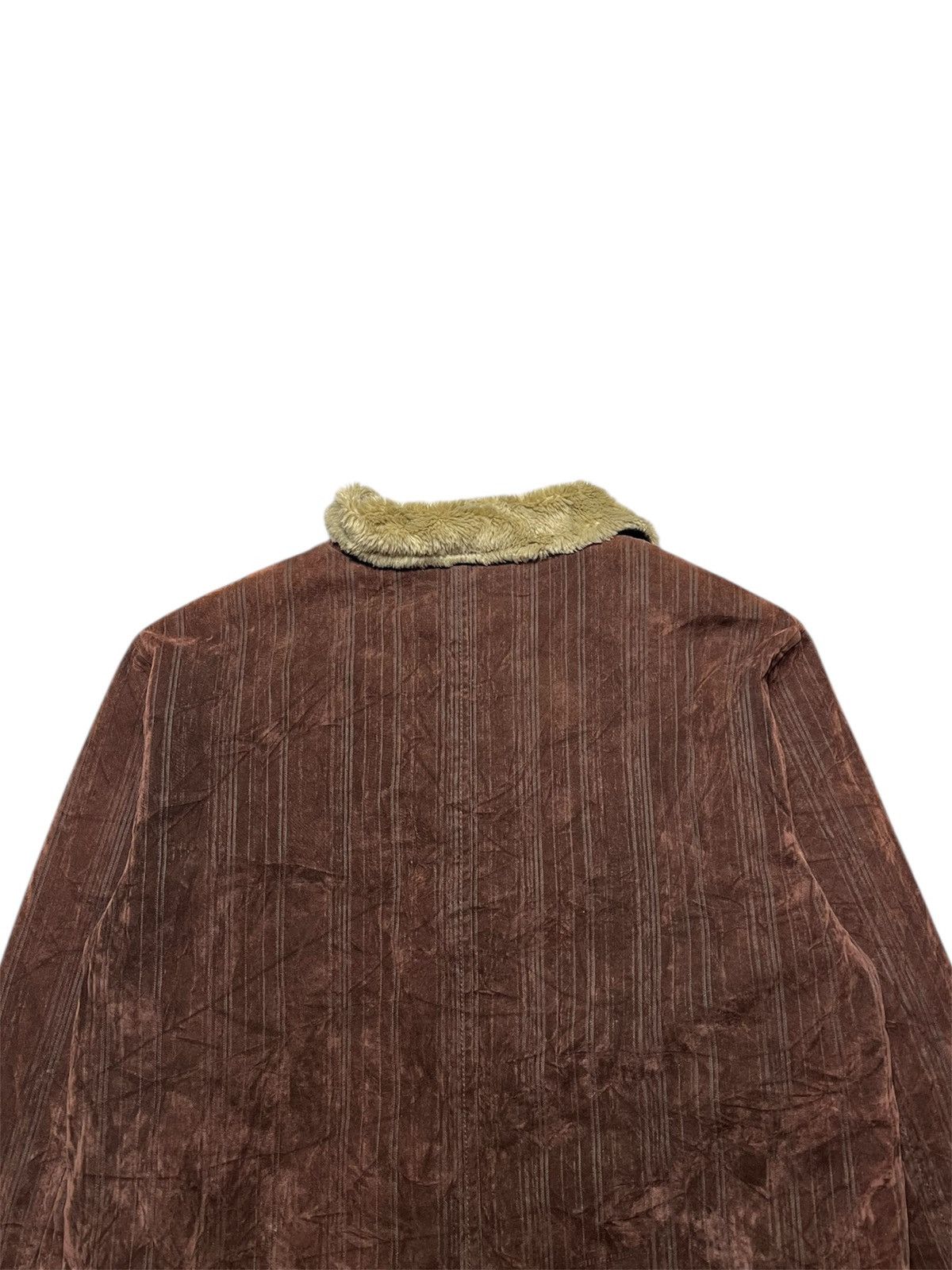 Japanese Brand Japanese Stripe Fur Grunge Punk Glory Hole Style Jacket Size US XL / EU 56 / 4 - 9 Thumbnail