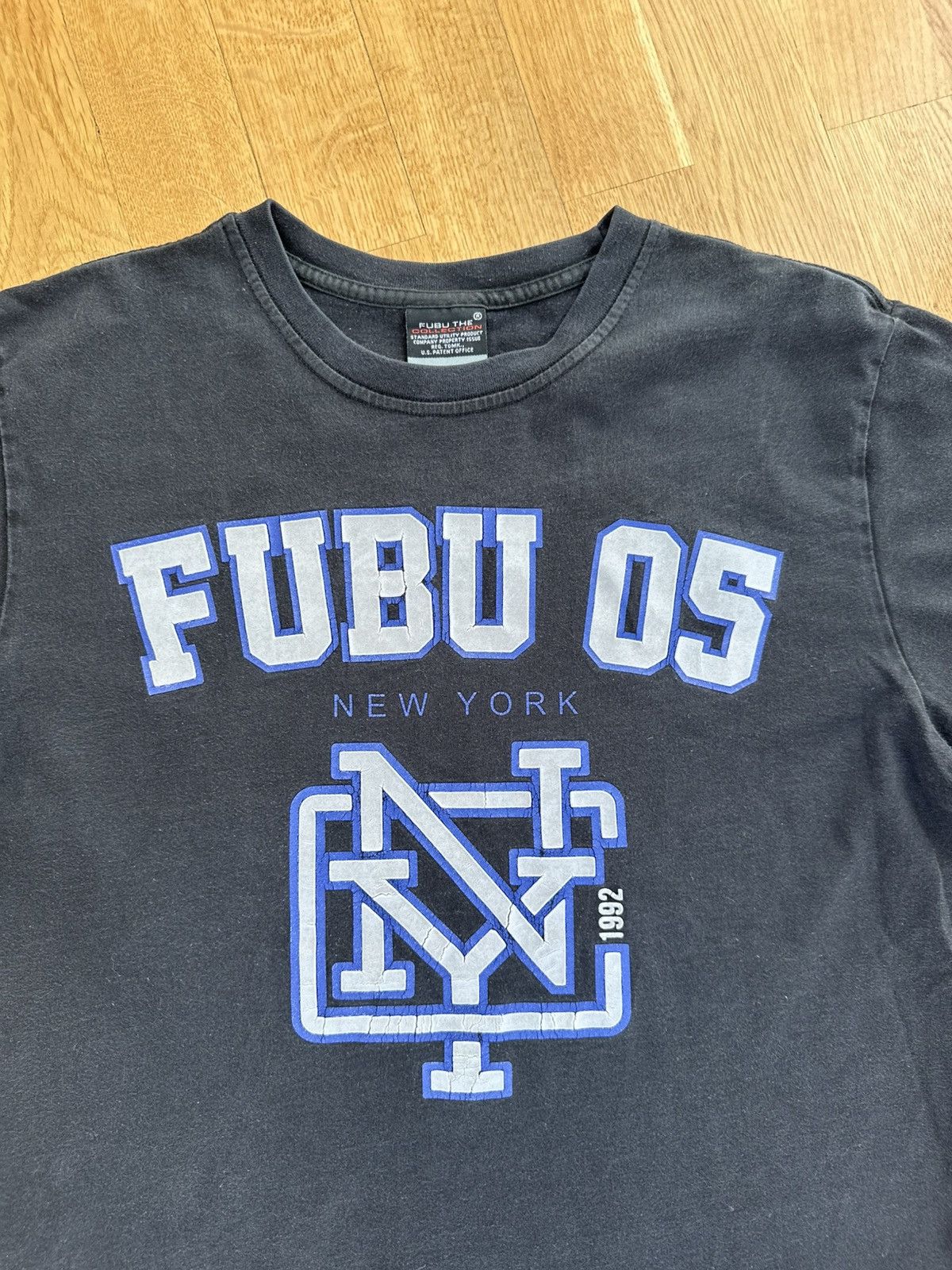 Fubu Vintage Fubu 05 New York T-shirt Logo Centre Black Size US L / EU 52-54 / 3 - 8 Thumbnail