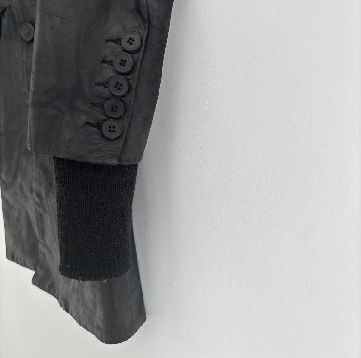 Isaac Sellam Experience Isaac Sellam Experience Leather Coat gneaua Lamb Size US S / EU 44-46 / 1 - 5 Thumbnail