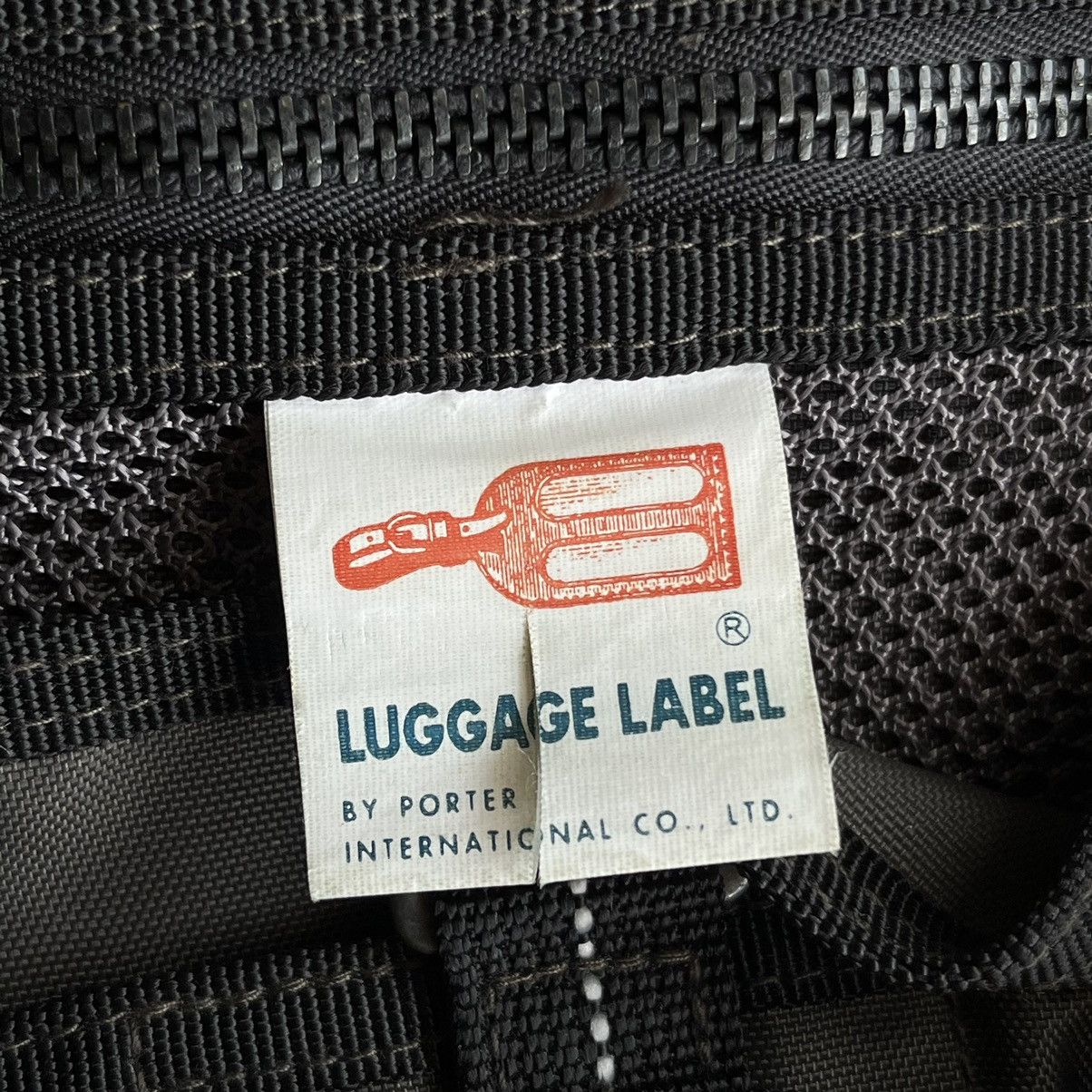 Porter Vintage Luggage Label Military Expandable Messenger Bag Size ONE SIZE - 5 Thumbnail