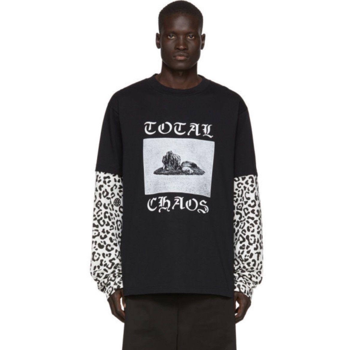 Vyner Articles Vyner Articles - Total Chaos Leopard Long Sleeve T-Shirt Size US L / EU 52-54 / 3 - 2 Thumbnail