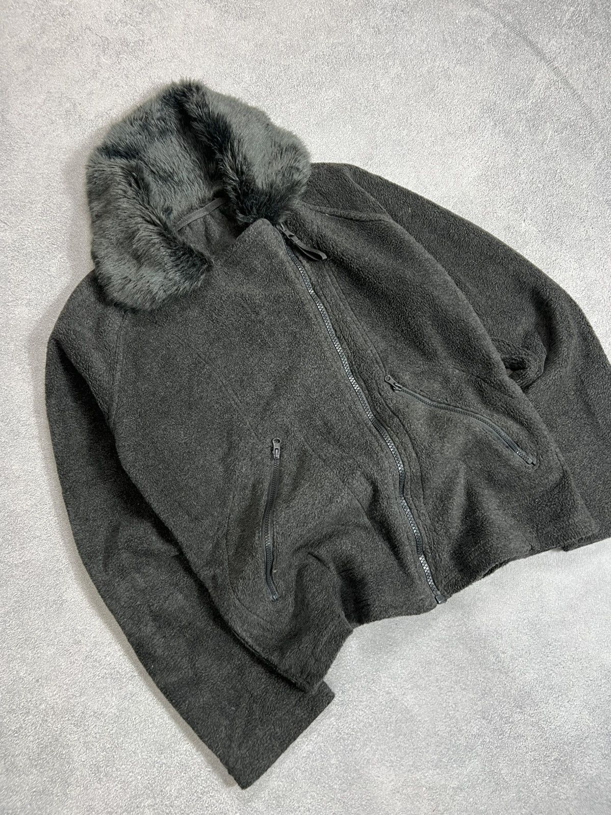Japanese Brand vintage 90s assymethric rick owens style y2k jacket Size US S / EU 44-46 / 1 - 5 Thumbnail