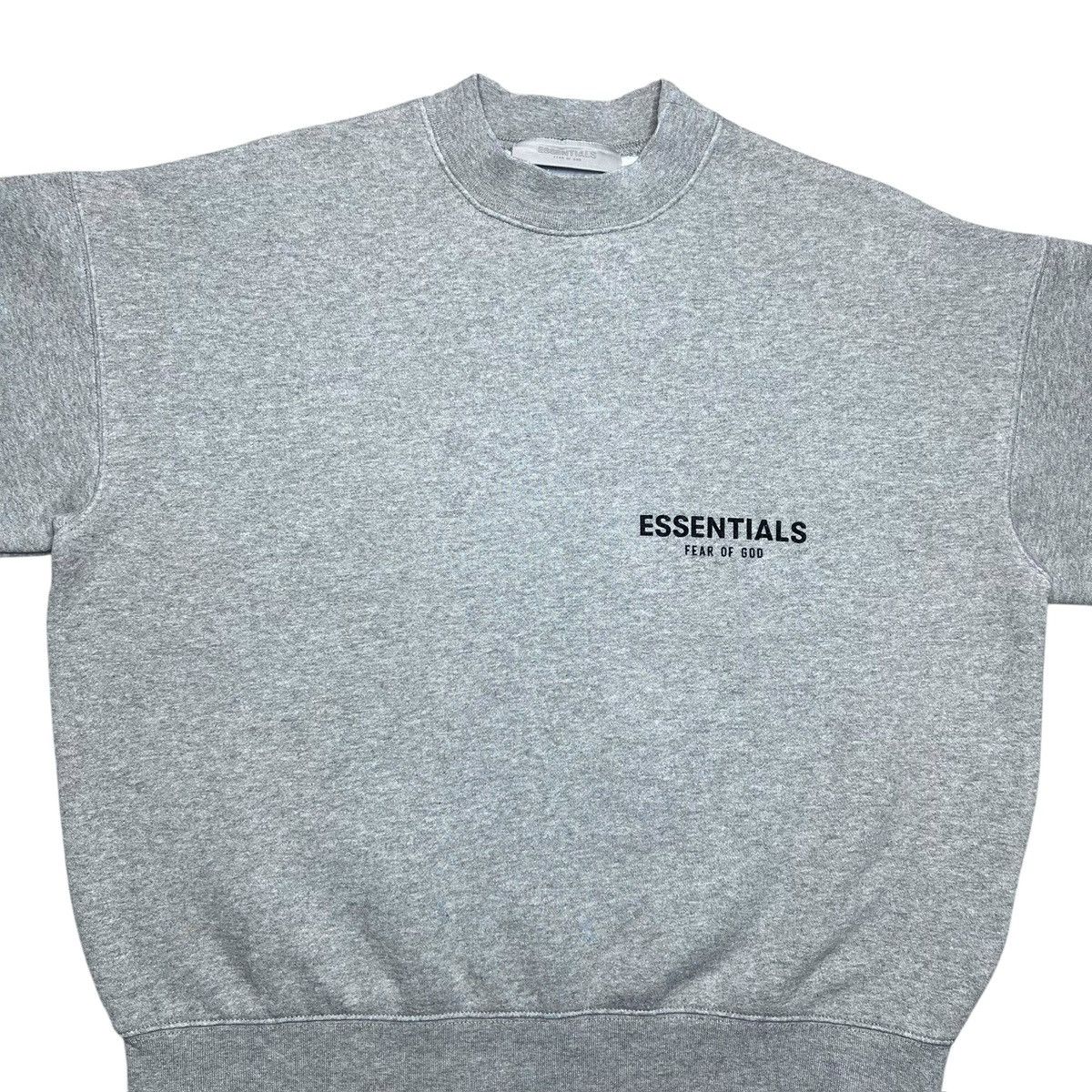 Fear of God Essentials Fear Of God Gray Spell Out Pullover Sweatshirt Size US XXS / EU 40 - 4 Thumbnail