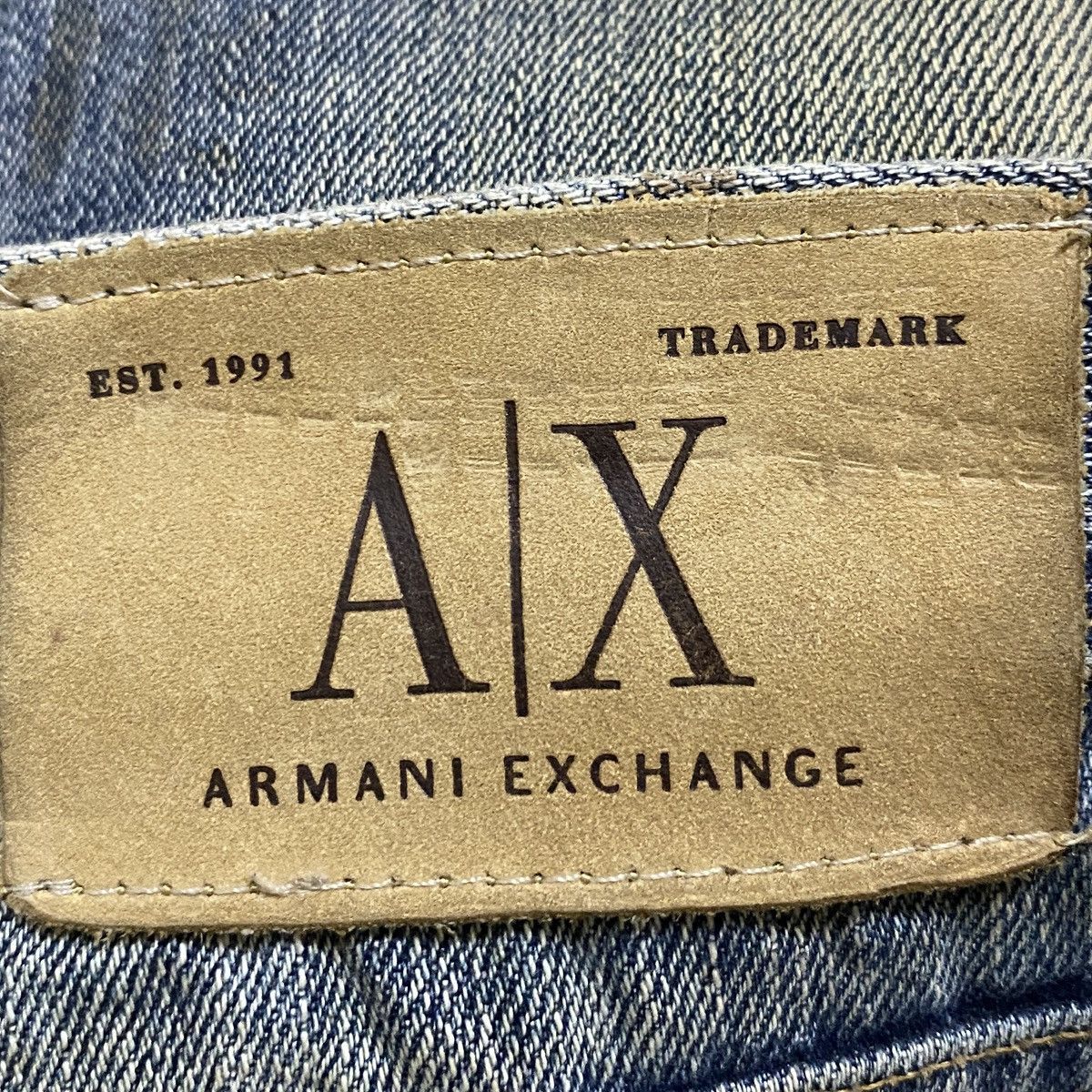 Armani Exchange Vintage Brand Armani Exchange Flared Jeans 2000s Size US 34 / EU 50 - 12 Thumbnail